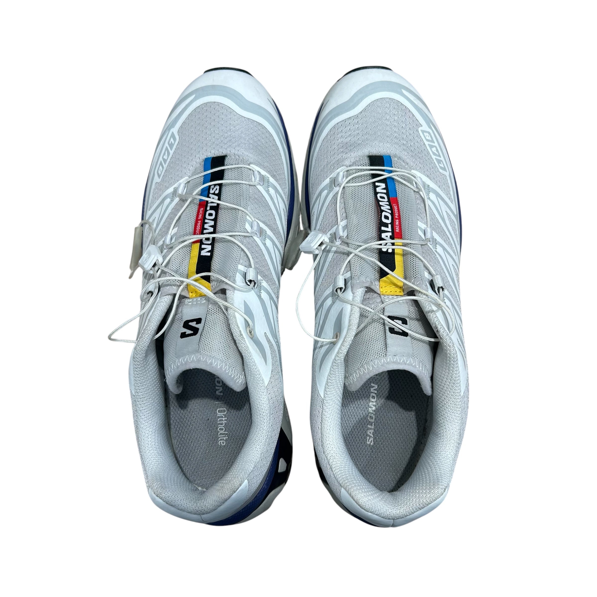 salomon/Low-Sneakers/US 9.5/Cotton/WHT/Straight Tip/XT-6 LUNAR ROCK LIBERTY view 3