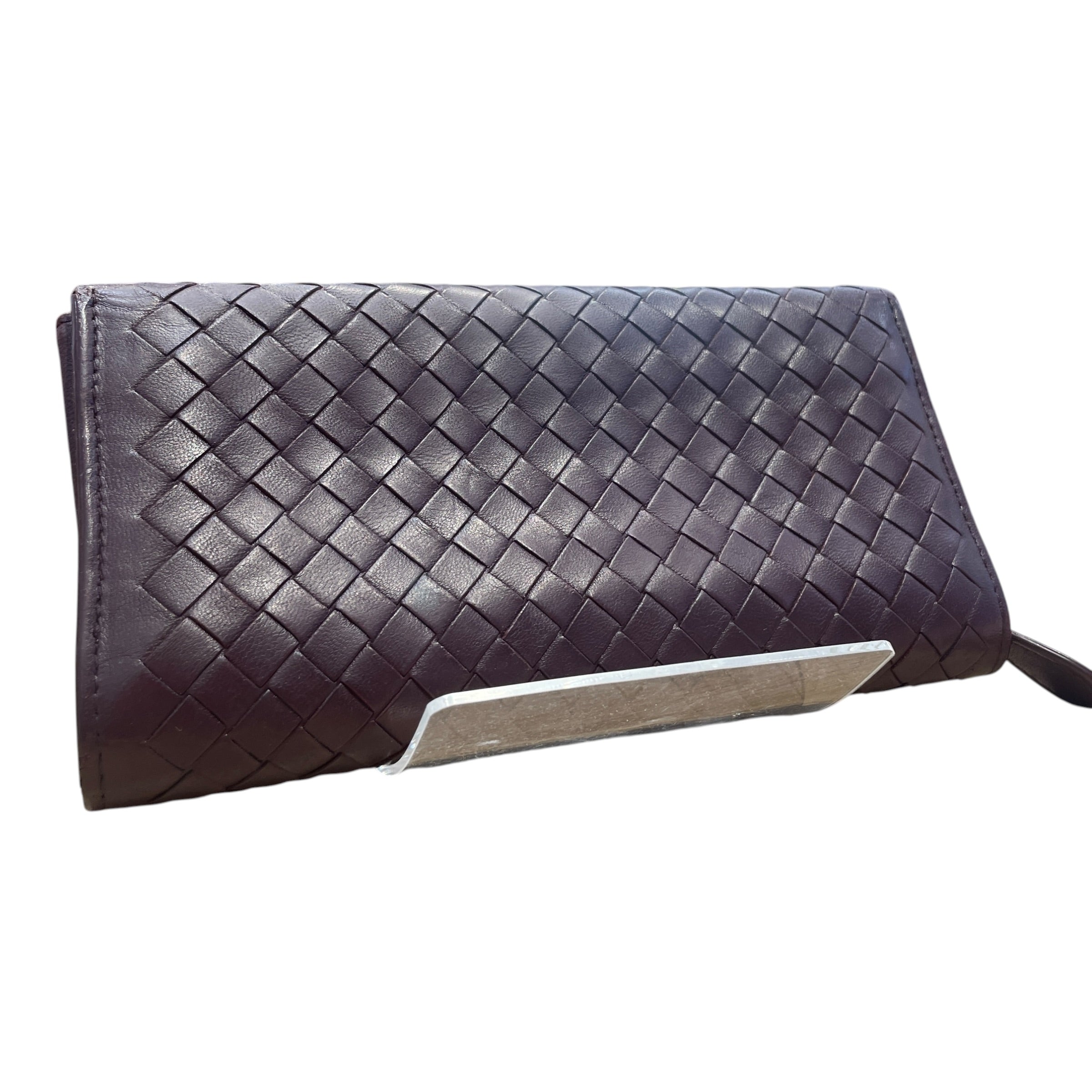 BOTTEGA VENETA/Long Wallet/Leather/PPL/L's/Intrecciato Nappa Continental view 2