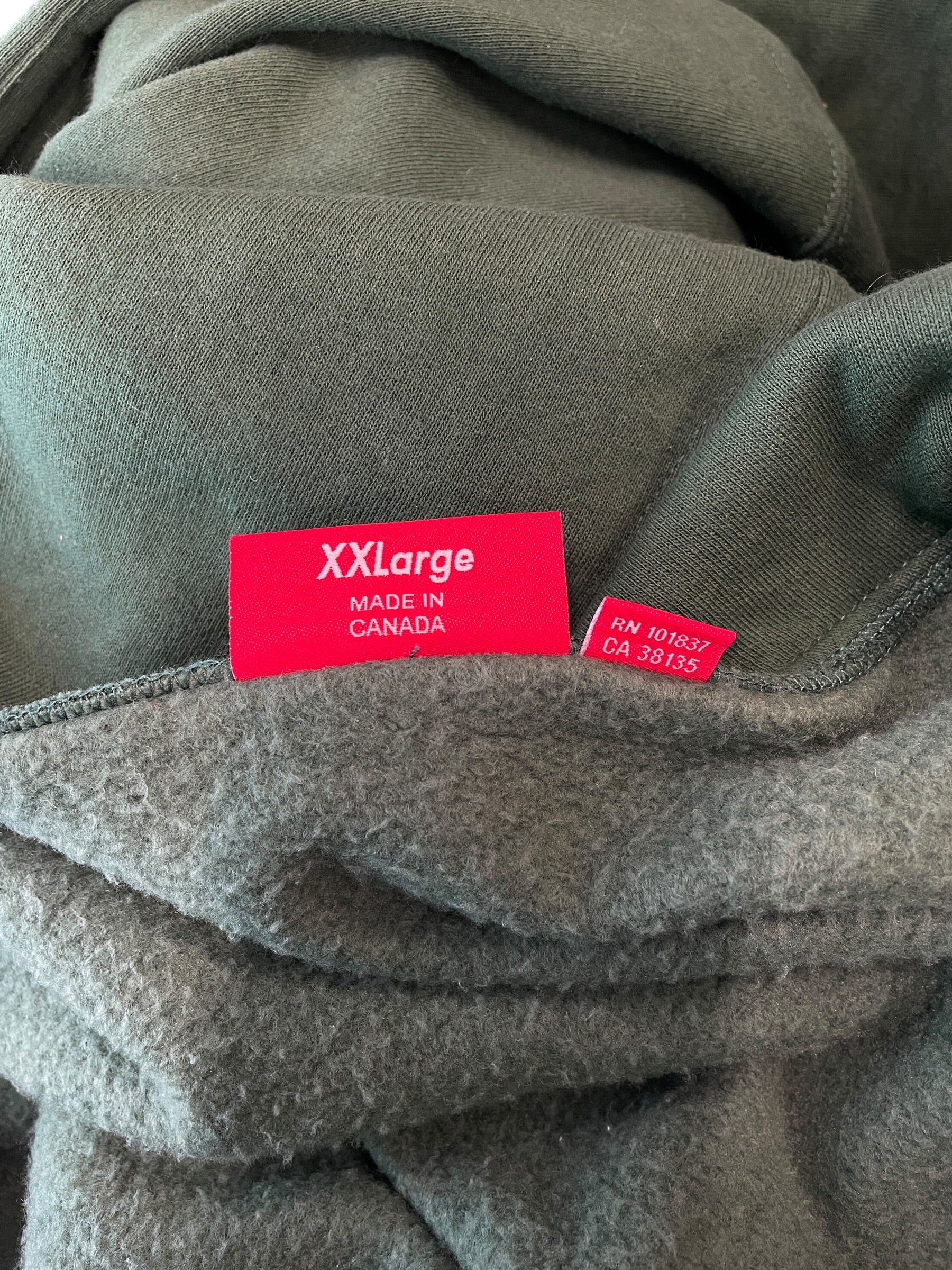 Supreme/Hoodie/XXL/Cotton/GRN/ZIP UP SMALL BOGO HOODIE view 6