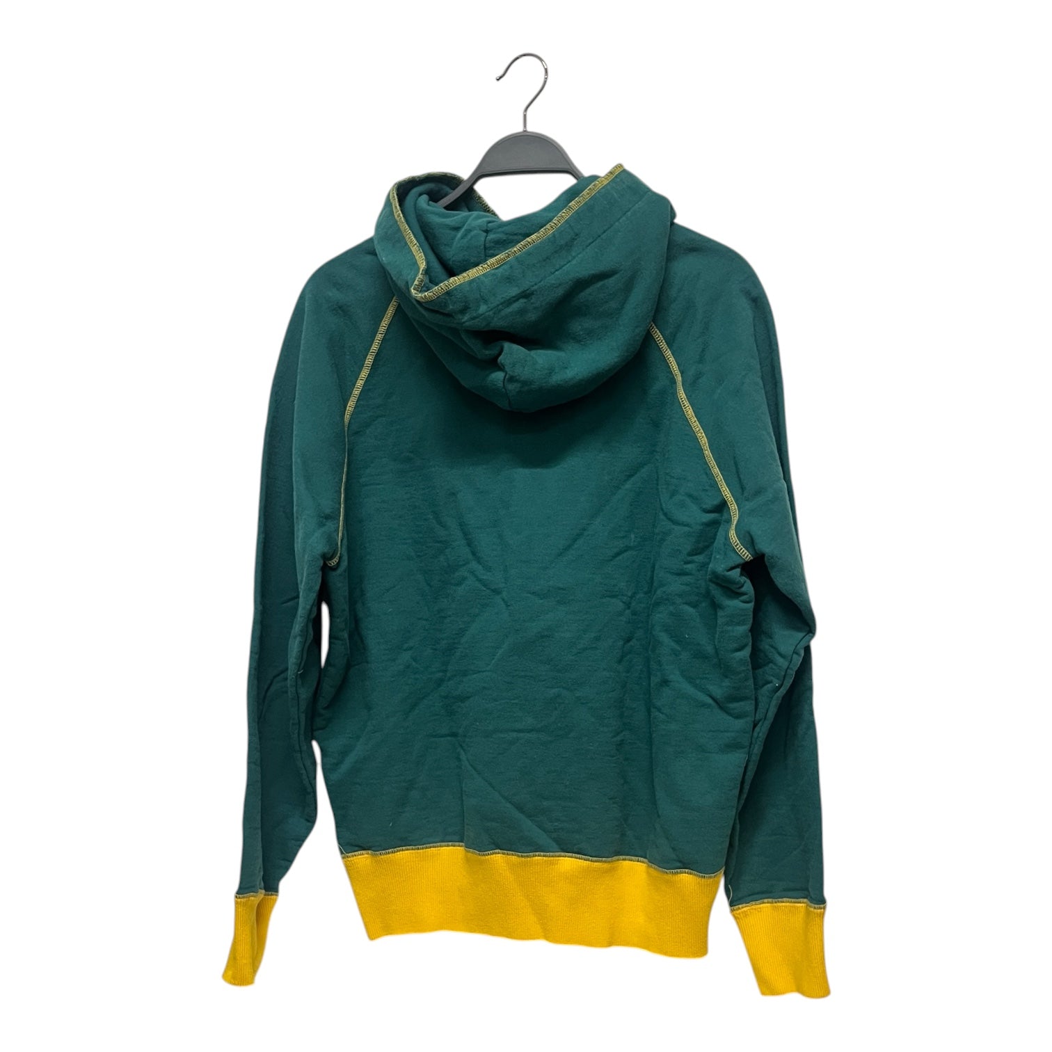 AIME LEON DORE/Hoodie/M/Cotton/GRN/CUT AND SEW HOODIE view 2