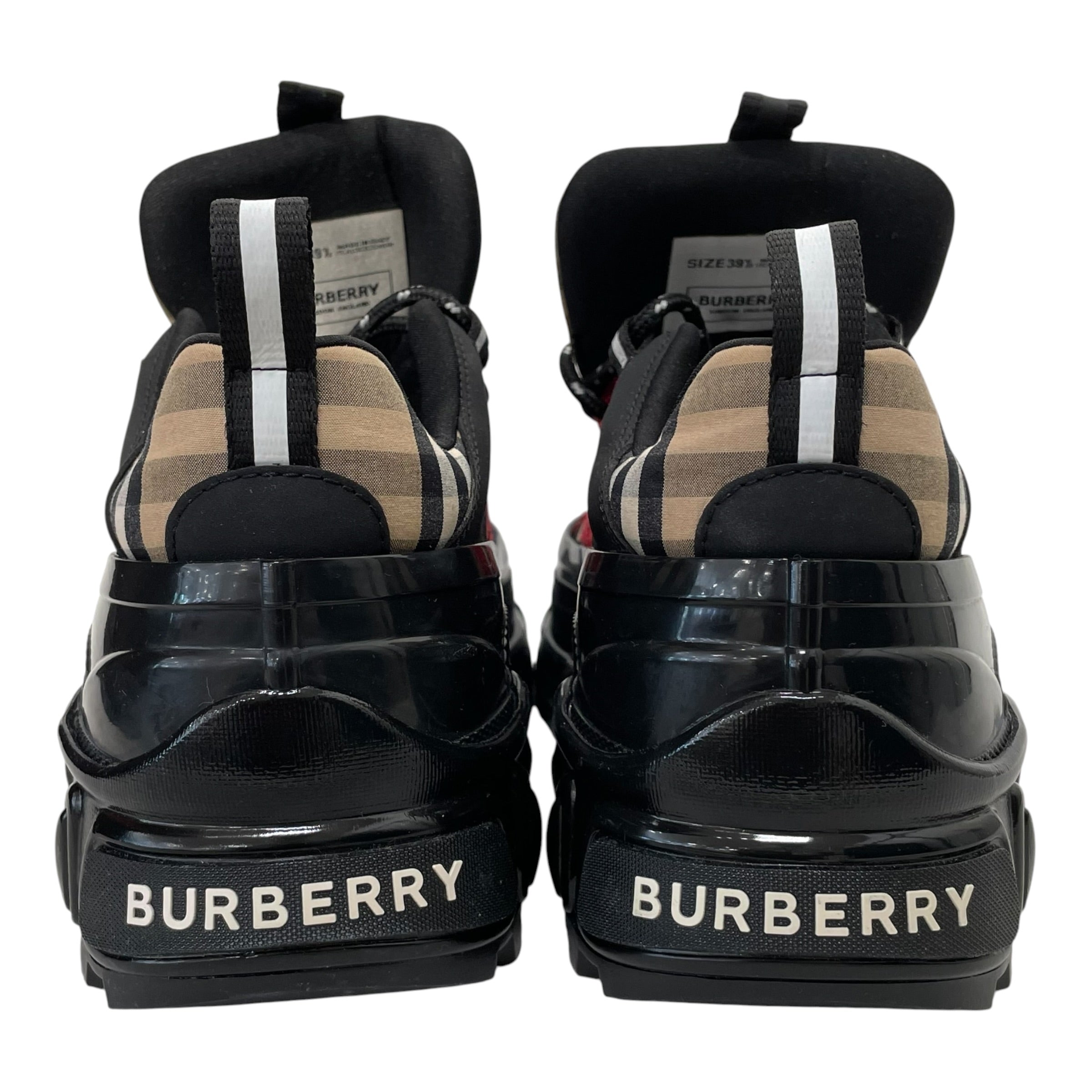 BURBERRY/Low-Sneakers/EU 39.5/All Over Print/RED/RED ARTHUR view 4