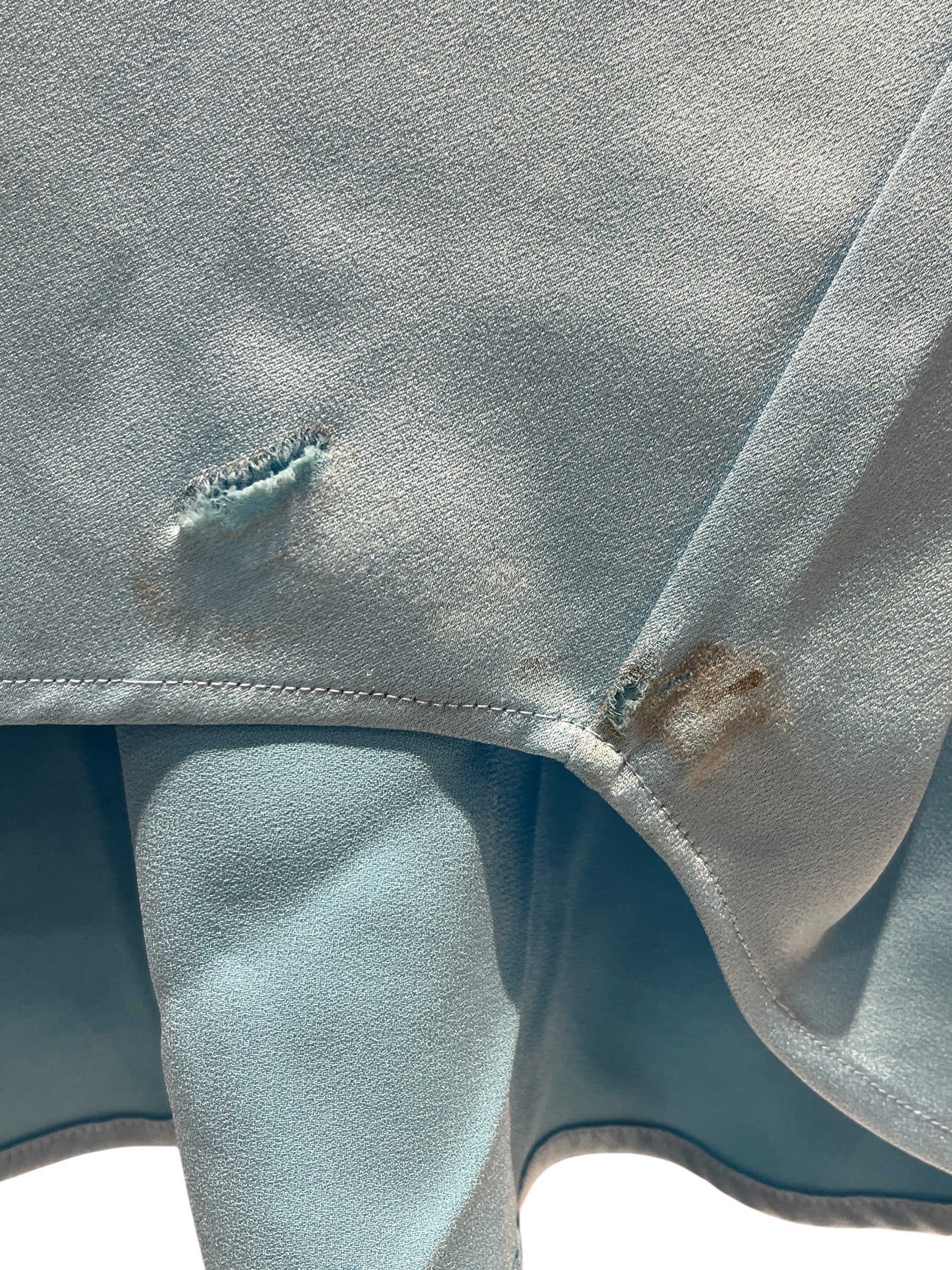 ALEX PERRY/LS Shirt/12/BLU/LOVELL SATIN CREPE OVERSIZE view 5