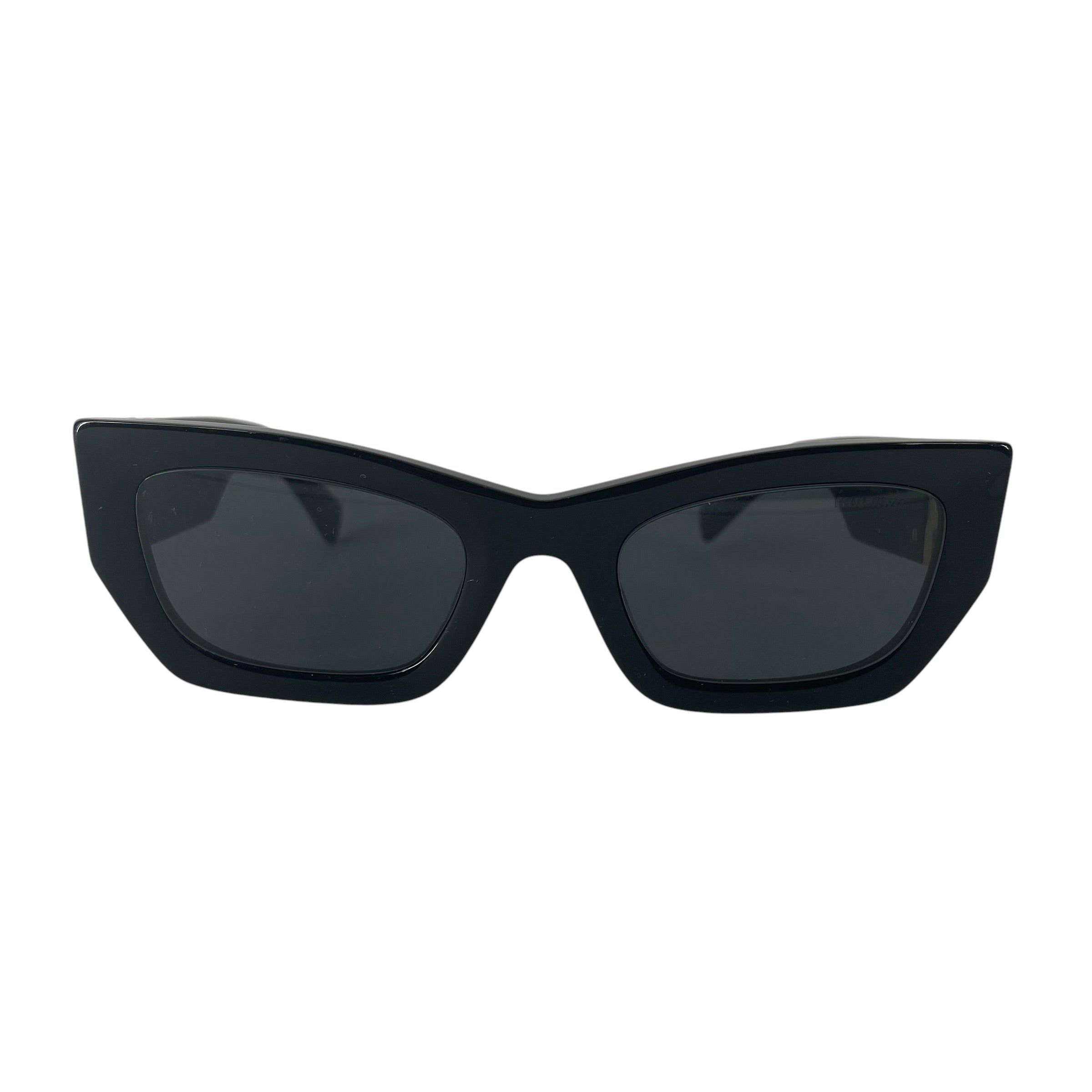 MIU MIU/Sunglasses/Plastic/BLK/GLD Logo/SMU 09W 5352 1AB 5S0 view 1