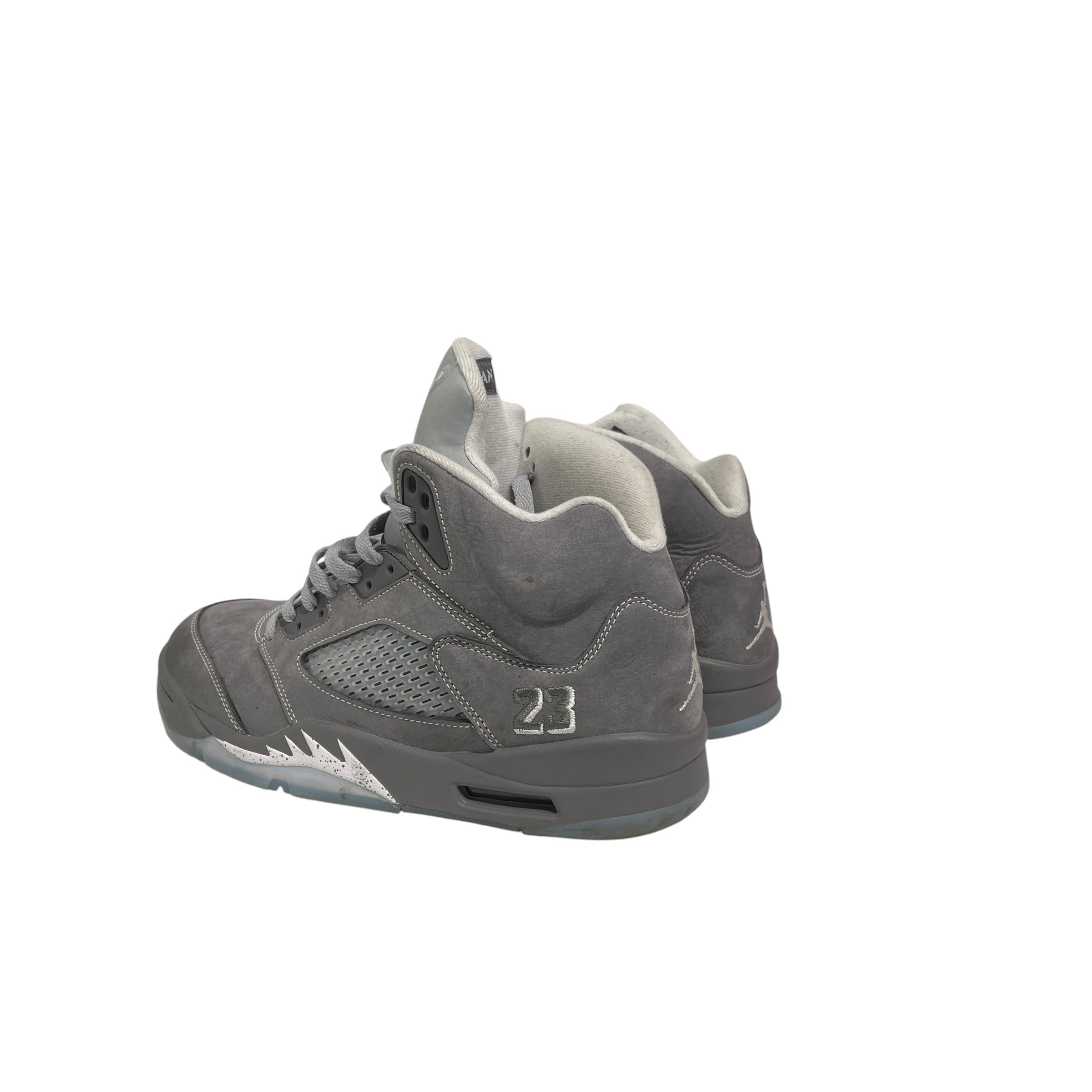 JORDAN BRAND/Hi-Sneakers/US 9.5/Suede/GRY/WOLF GREY 5 view 2