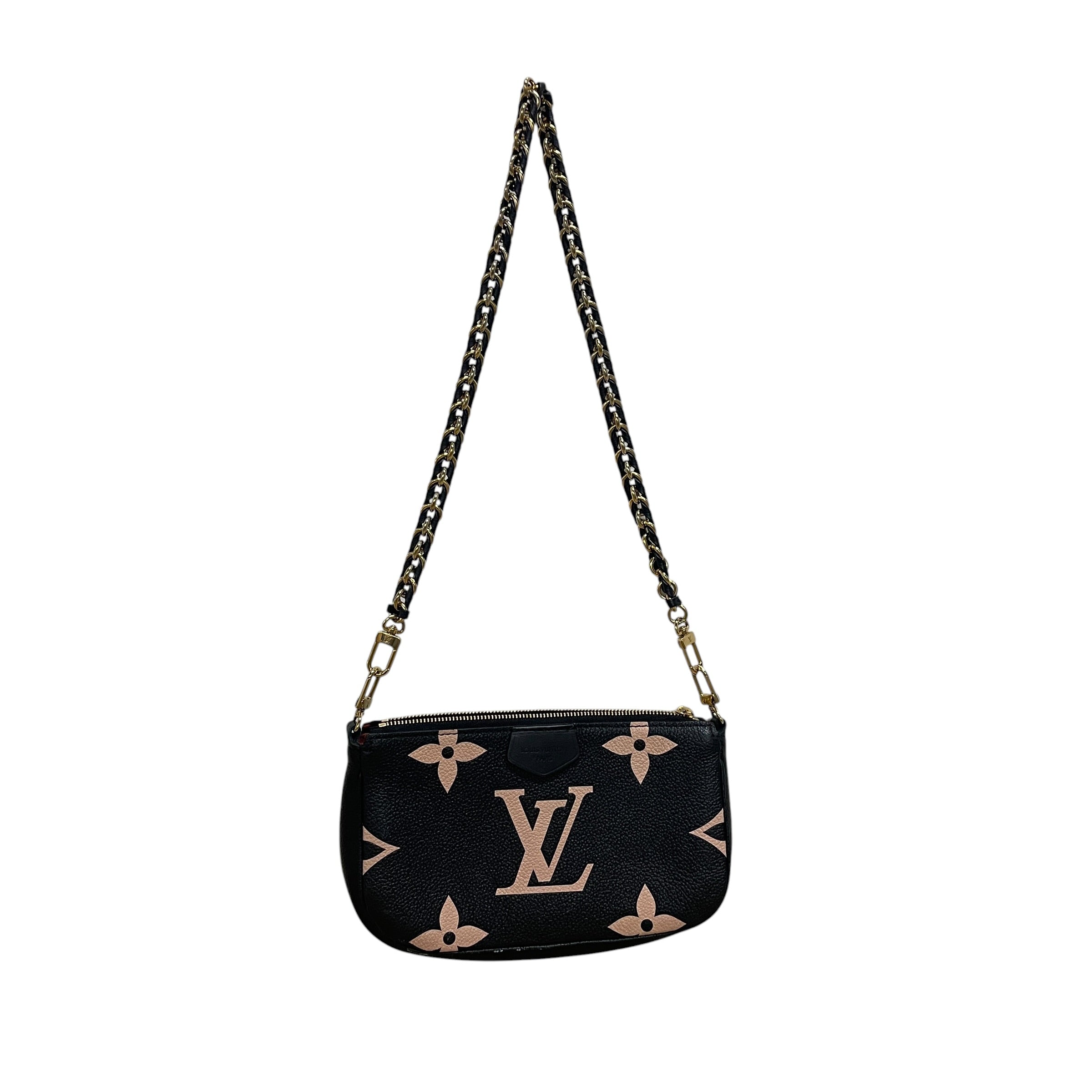 LOUIS VUITTON/Cross Body Bag/Monogram/Leather/BLK/EMPRIENTE/ POCHETTE/ GLD HARDW view 2