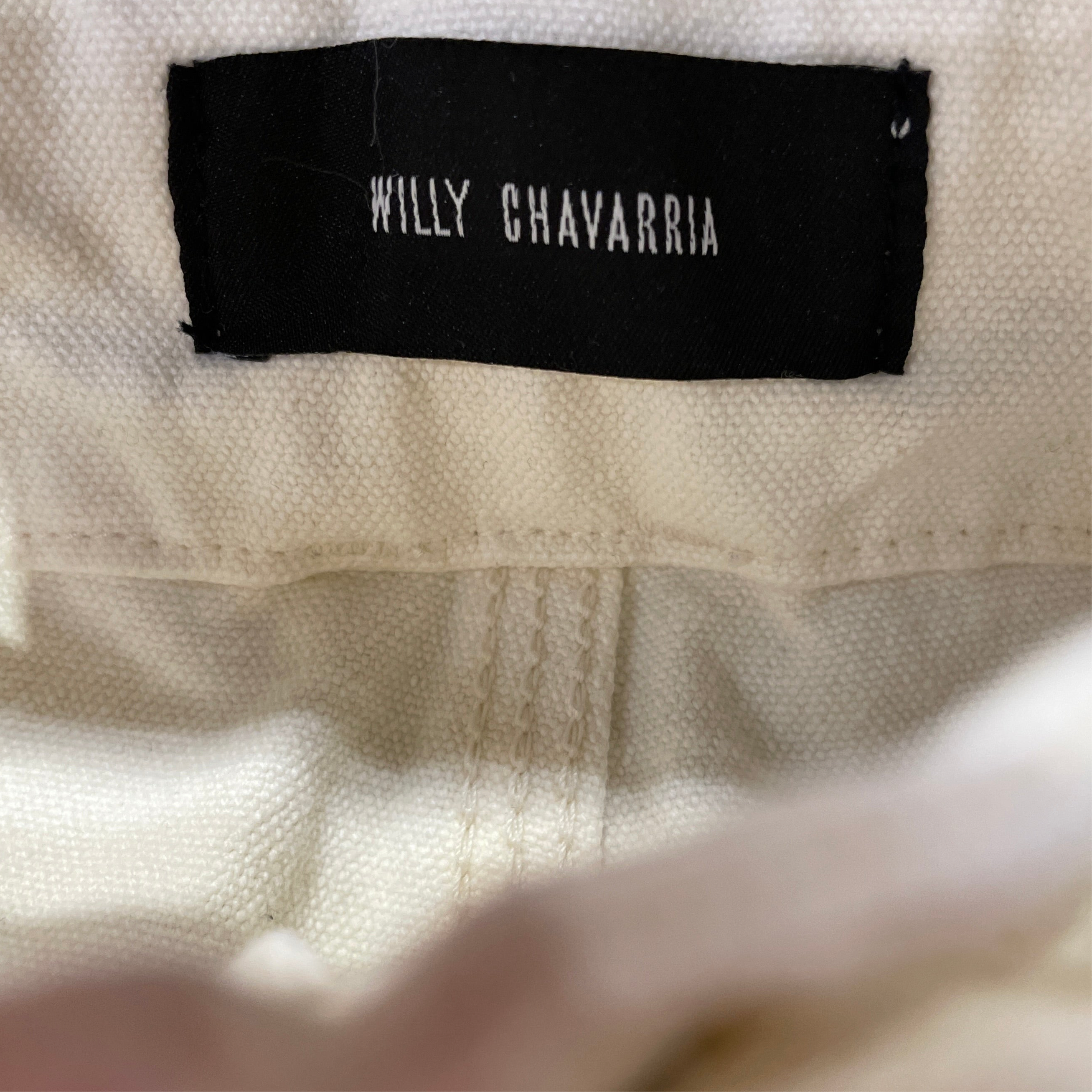 WILLY CHAVARRIA/Carpenter Pants/M/Cotton/WHT/Toluca Work Pant view 3