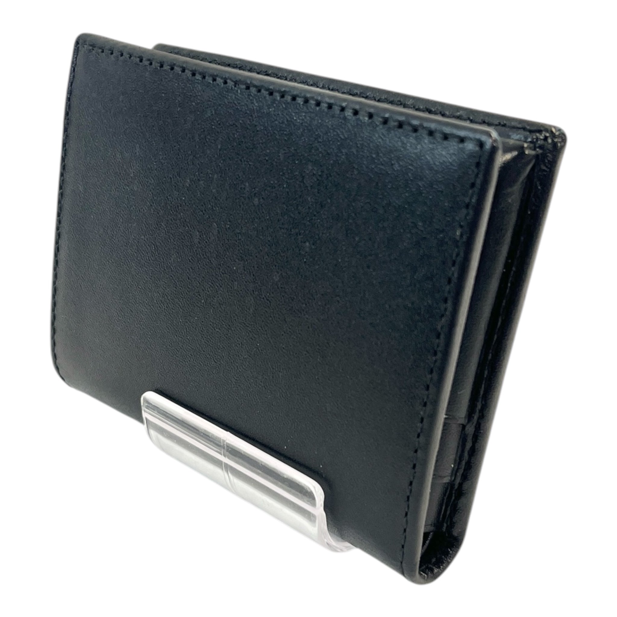 COMME des GARCONS/Bifold Wallet/Leather/BLK/ view 1