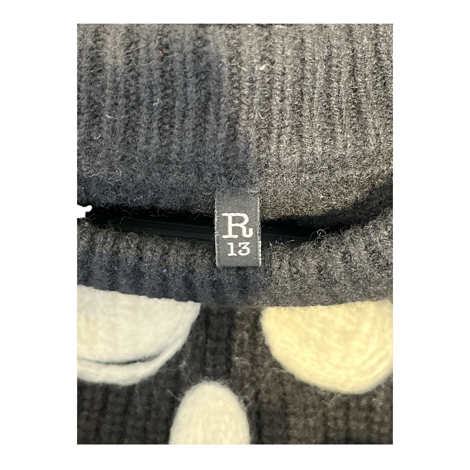 R13/Sweater/M/Wool/BLK/ view 3