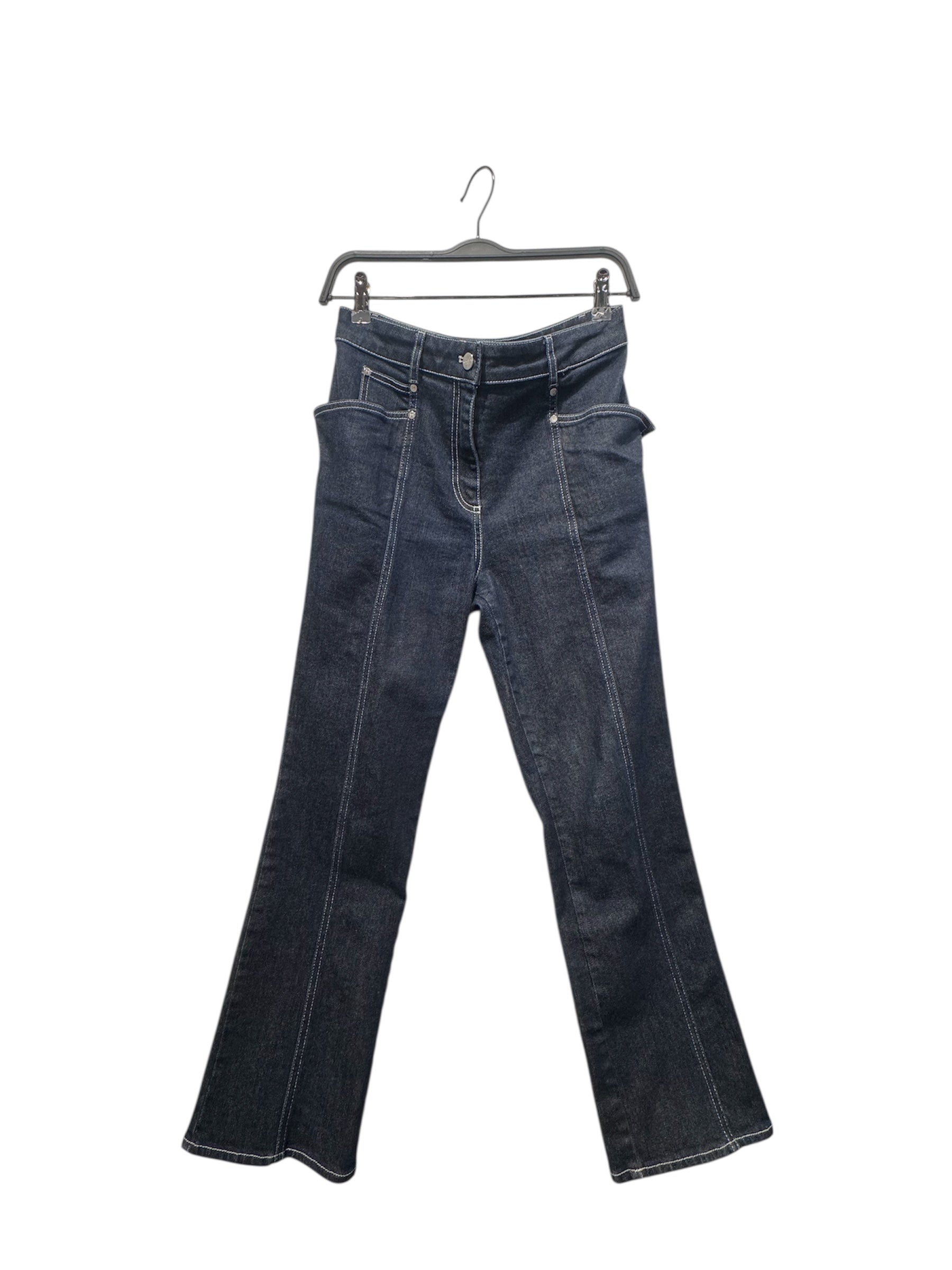 MUGLER/Straight Pants/28/Denim/NVY/ view 1