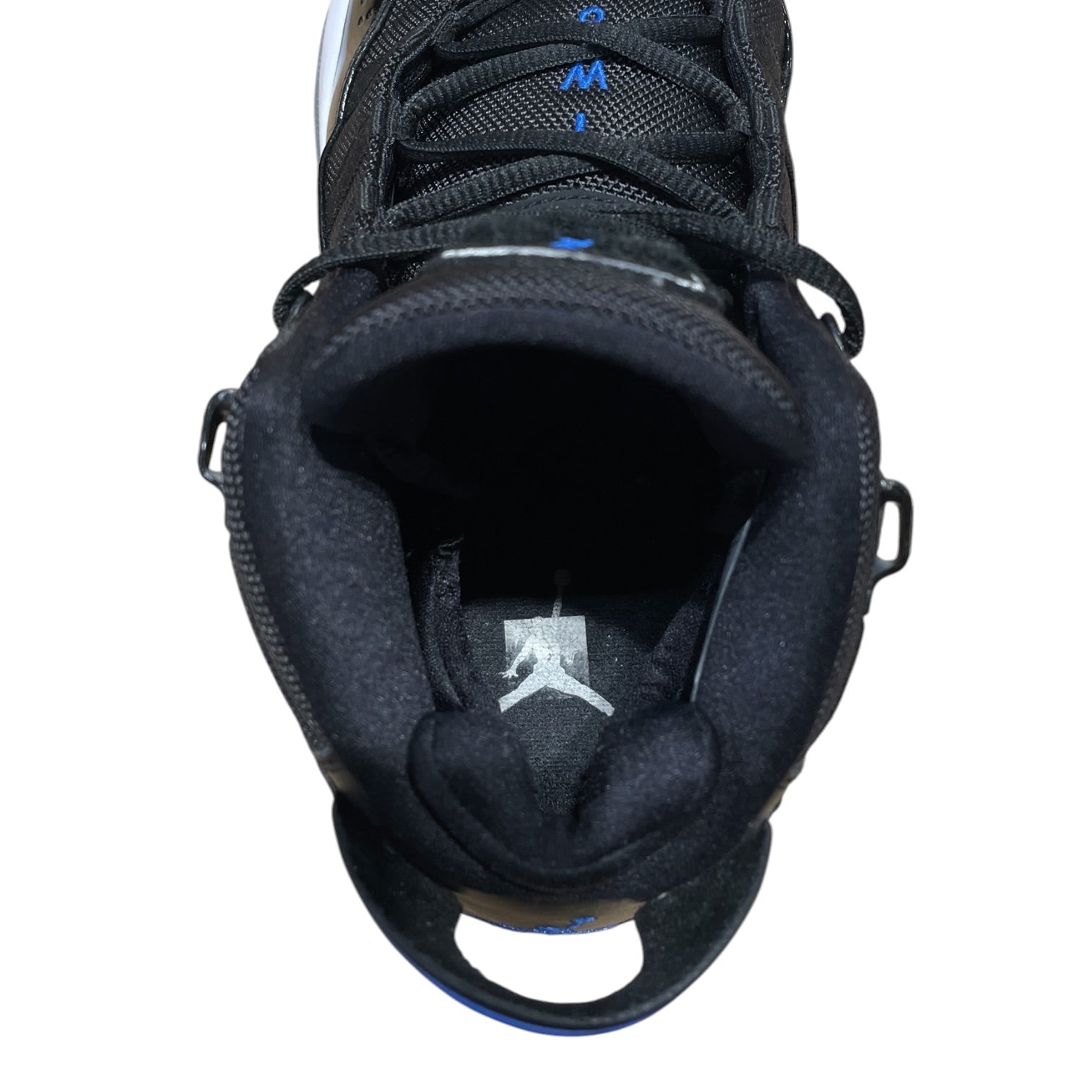 NIKE/JORDAN 6 RINGS/Hi-Sneakers/US 9.5/Leather/BLK/322992-016 view 3