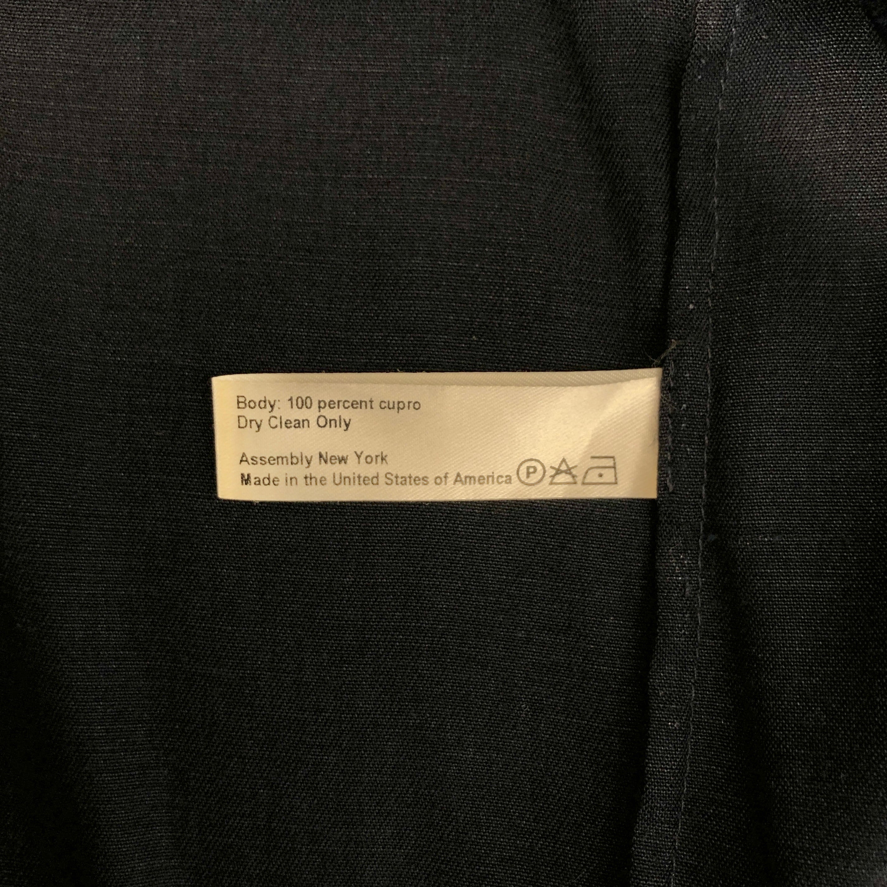 ASSEMBLY LABEL/LS Shirt/XL/NVY/Dress/zip pull view 4