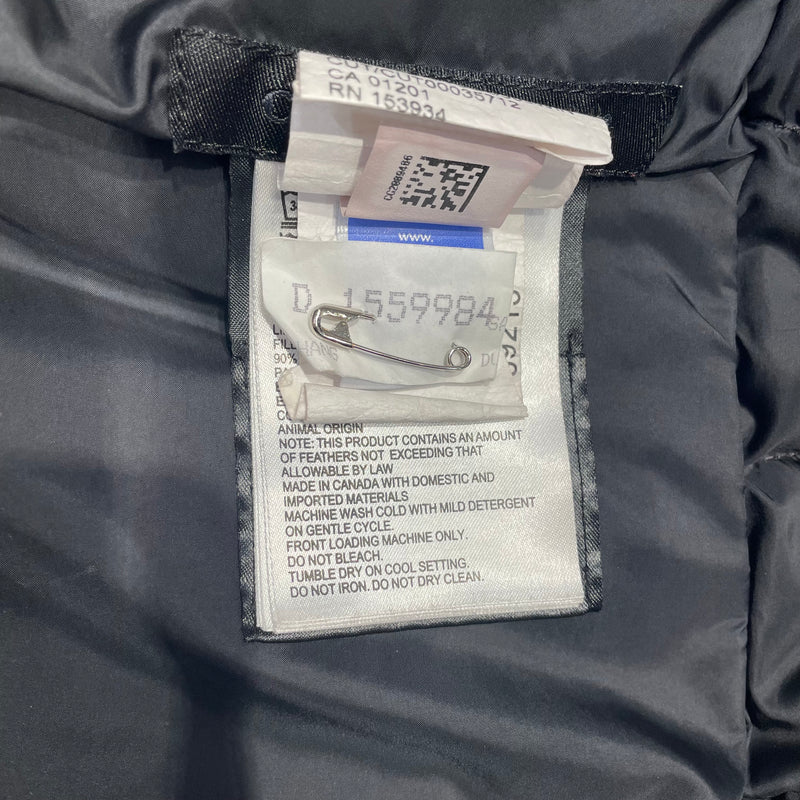 CANADA GOOSE/Puffer Jkt/S/Nylon/BLK/