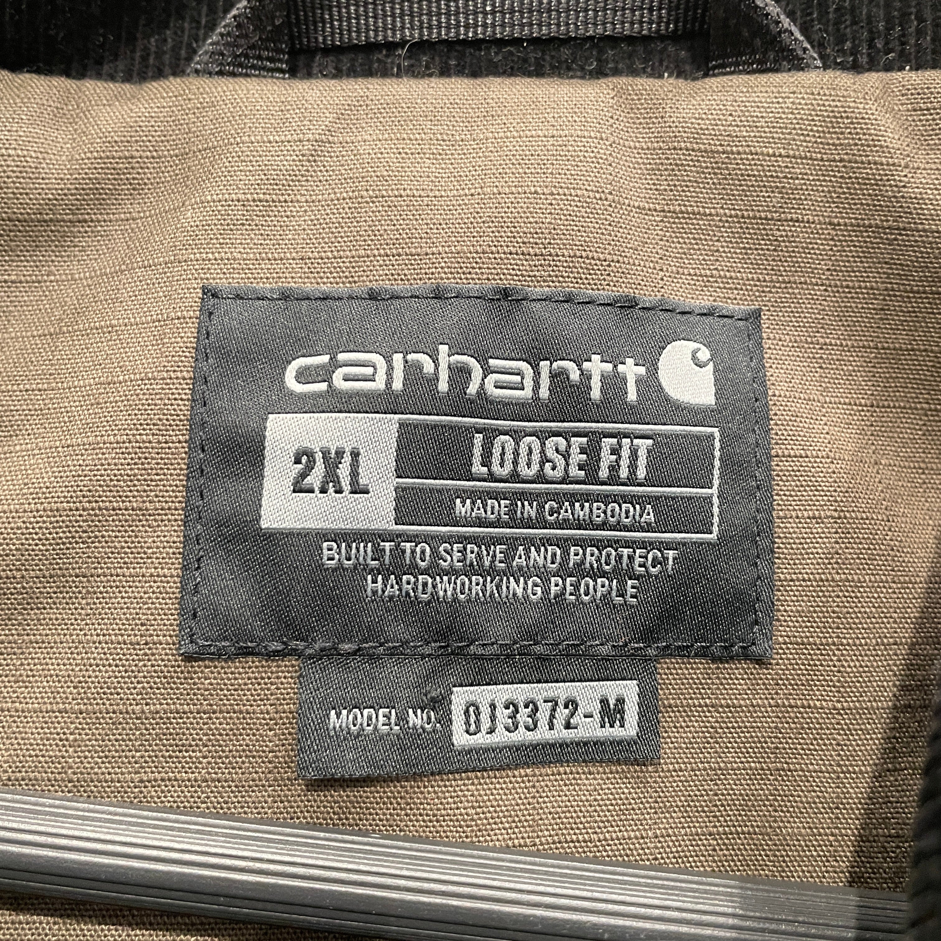 Carhartt/Jacket/2X/Cotton/GRN/14806 view 3