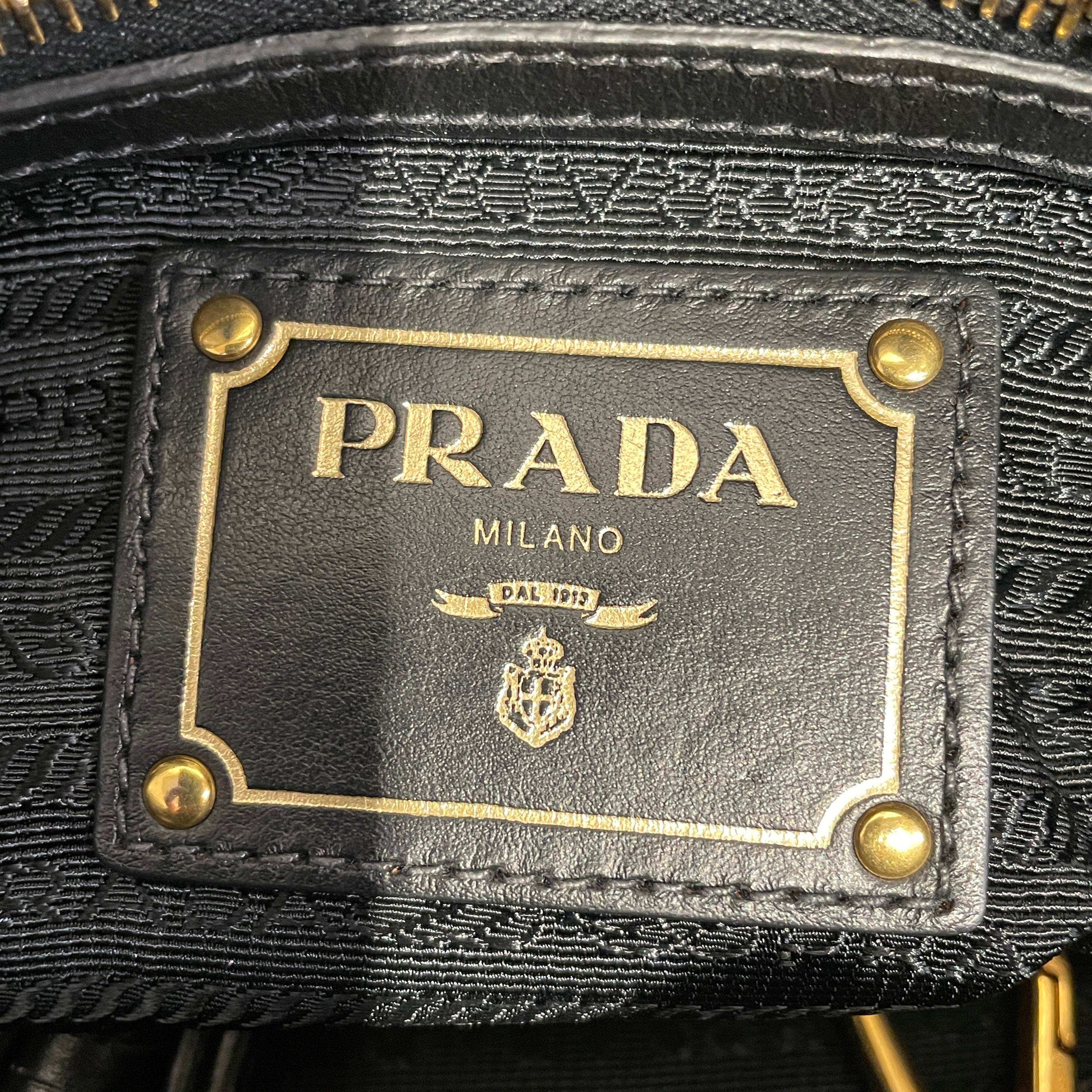 PRADA/Hand Bag/Nylon/BLK/TESSUTO view 3