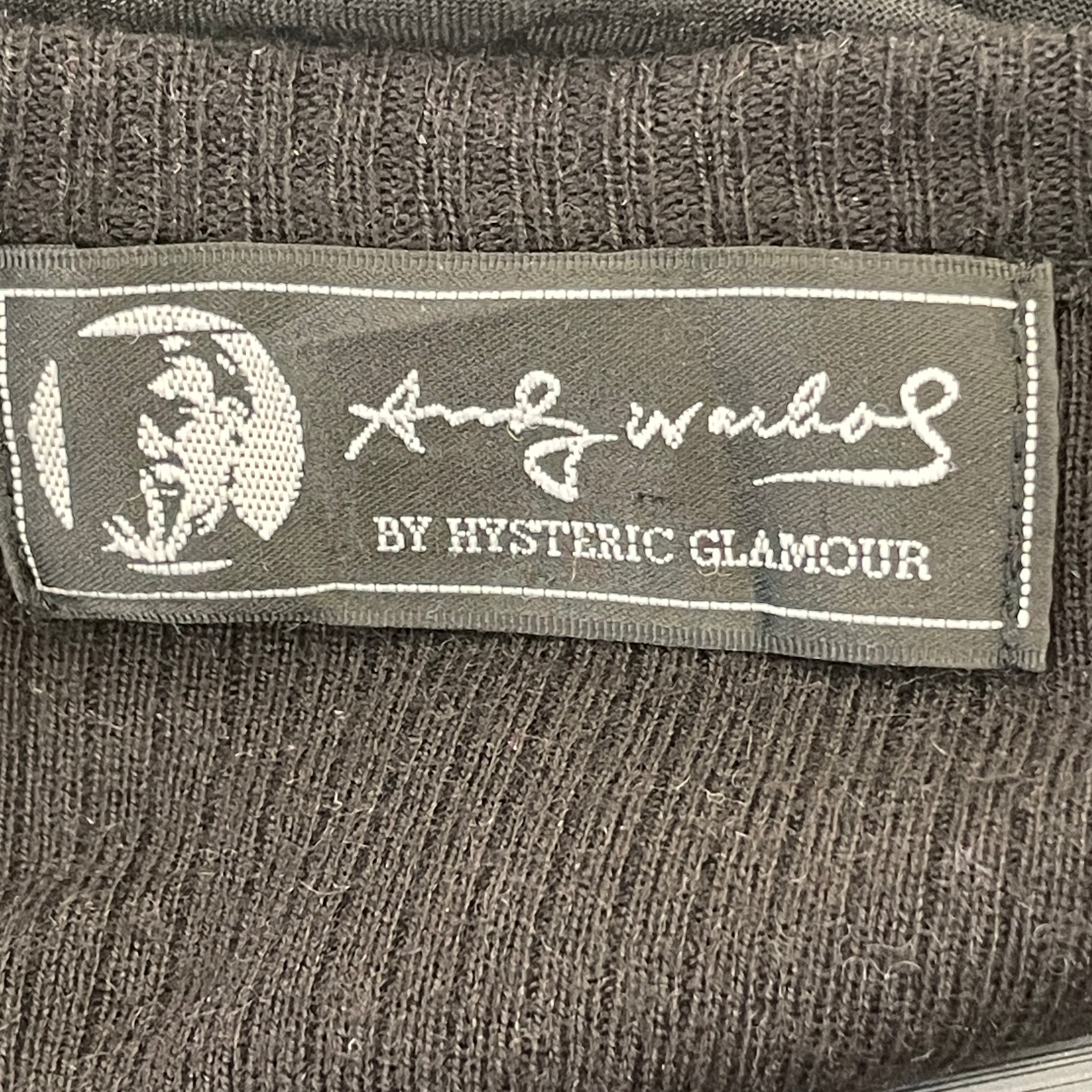 HYSTERIC GLAMOUR/Dress/FREE/Cotton/BLK/front pockets view 3