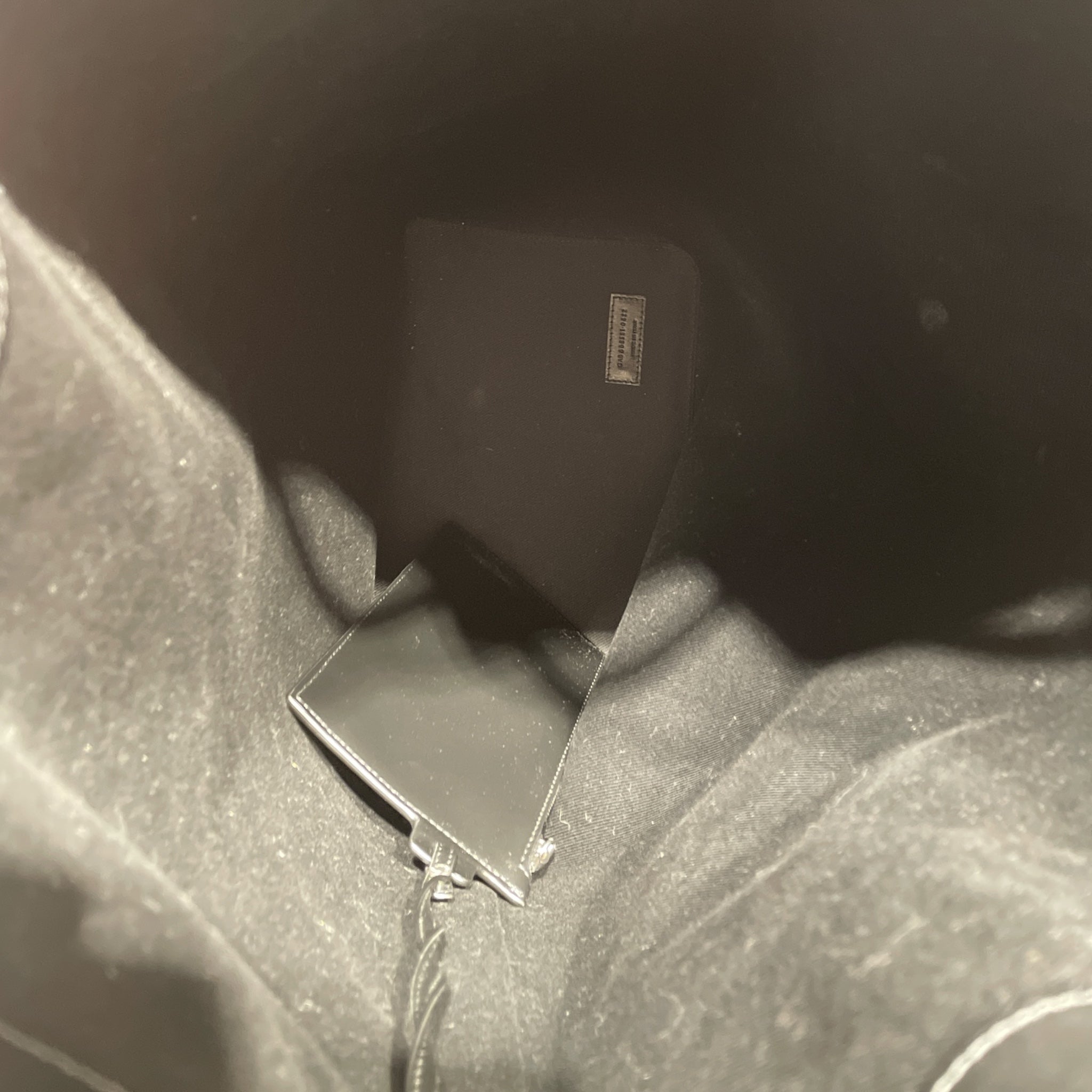 SAINT LAURENT/Tote Bag/Stripe/BLK/Sport Long Bucket bag view 4