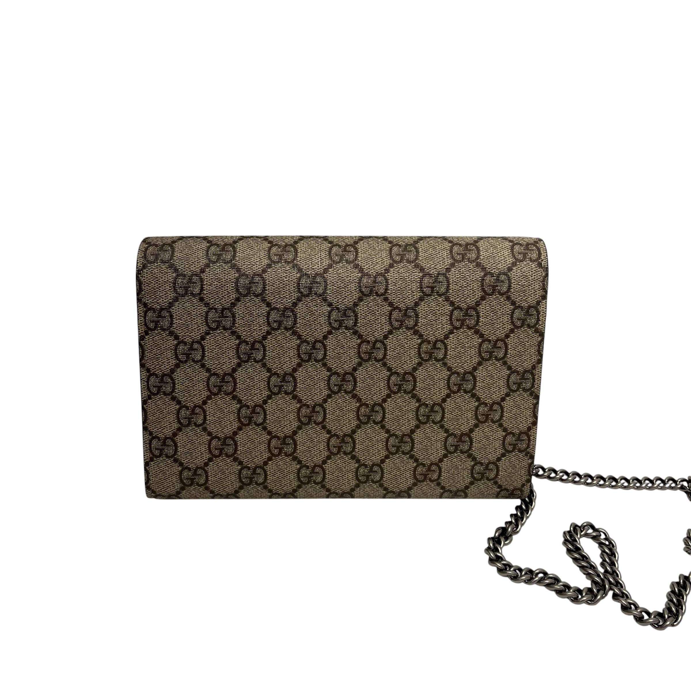 GUCCI/Cross Body Bag/Monogram/BEG/dionysus supreme view 2
