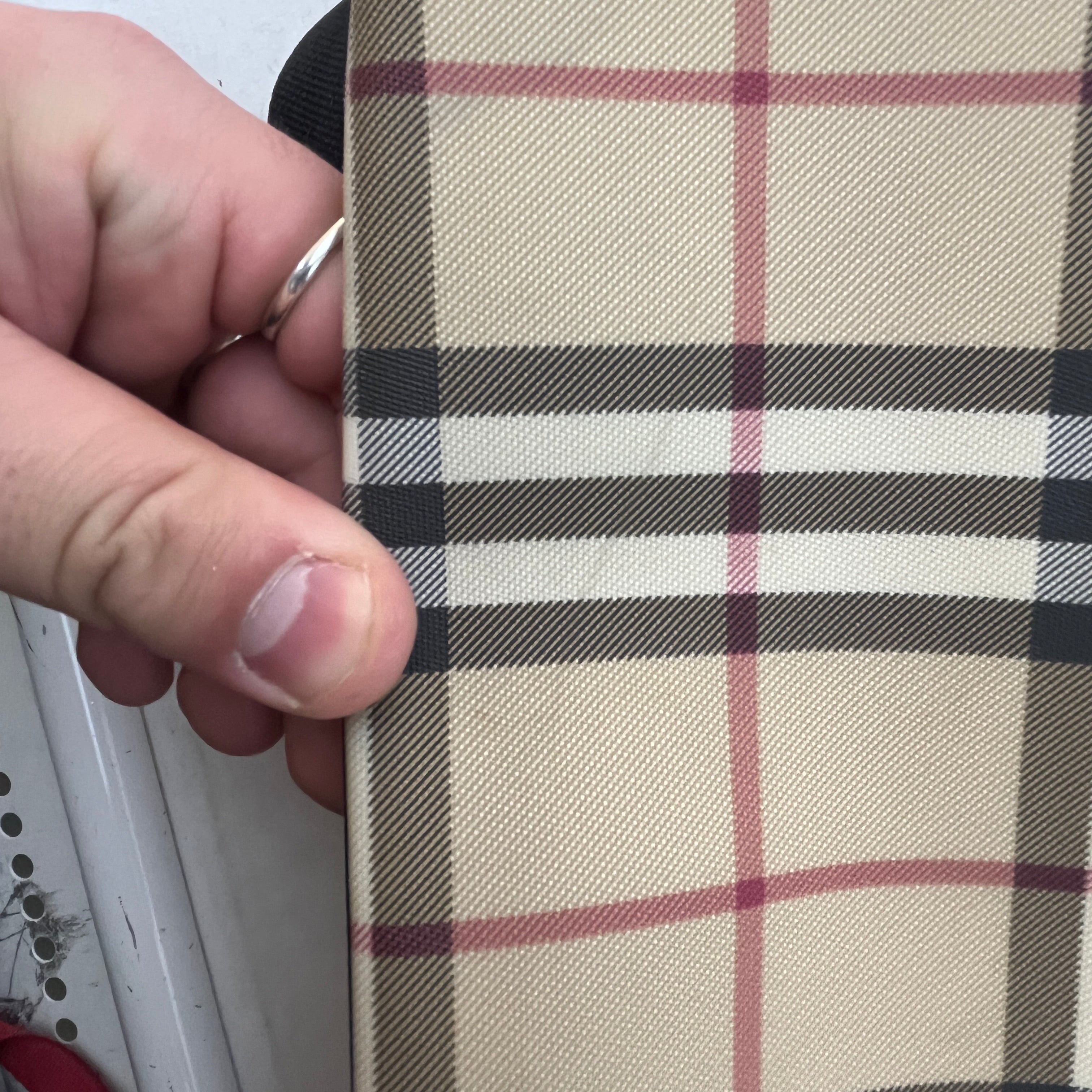 BURBERRY/Bag/Plaid/BEG/nova check shoulder bag view 7