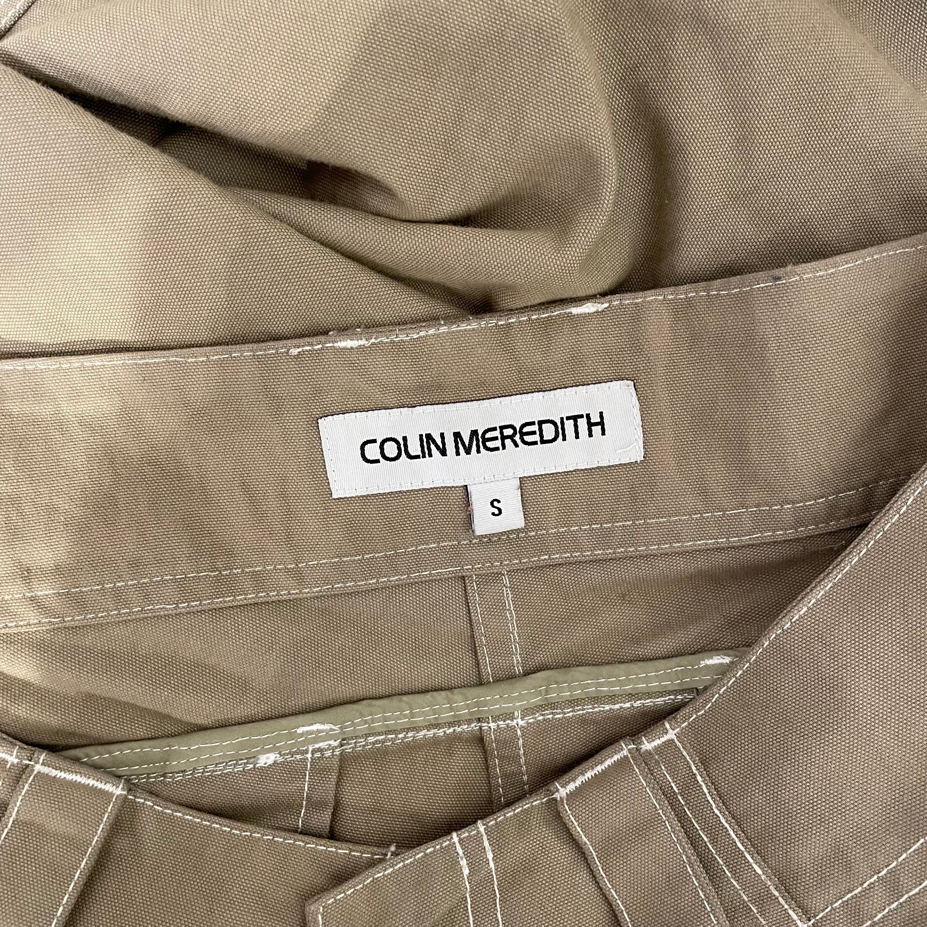 COLIN MEREDITH/Carpenter Pants/S/Cotton/KHK/WELDER PANT view 3