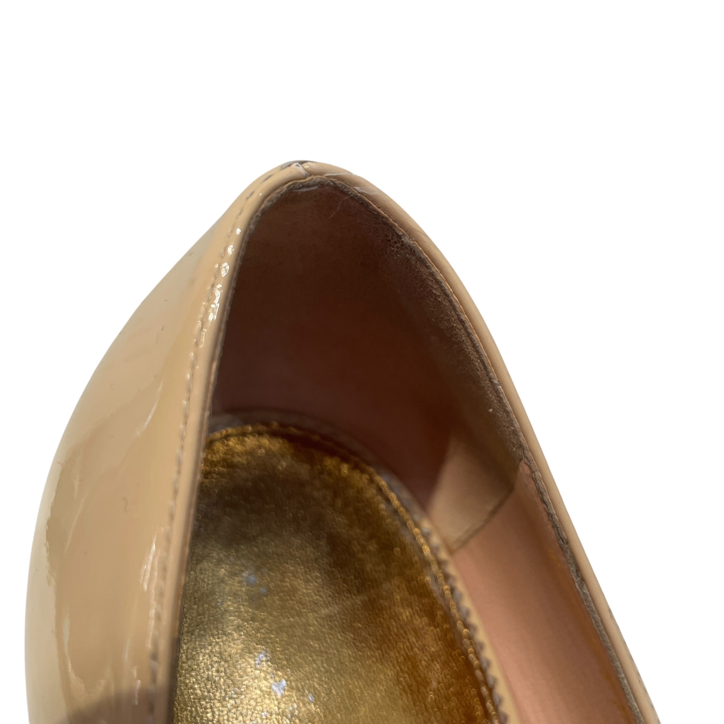 TOM FORD/Heels/US 7.5/Leather/BEG/Patent Leather Pump view 9