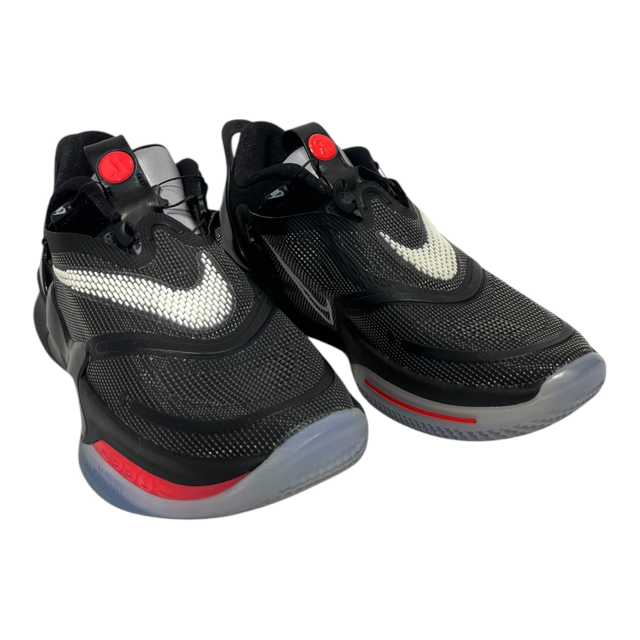NIKE/Low-Sneakers/US 8/Polyester/BLK/U-Tip/BQ5397-001 adapt blk/red view 1