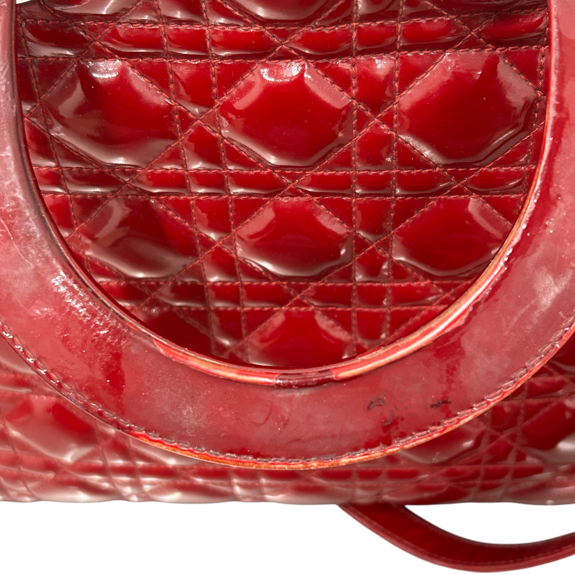 Christian Dior/Bag/Leather/RED/ view 9