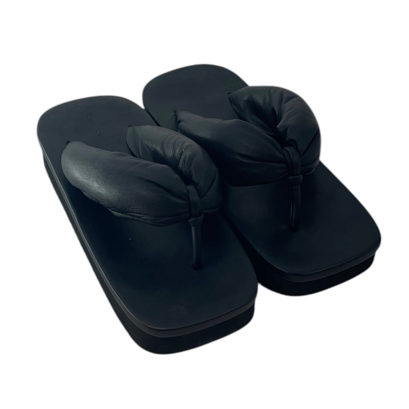Rick Owens/Sandals/US 11/Leather/BLK/THICK SOLE view 1