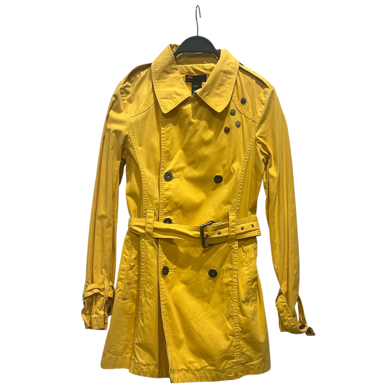 DIESEL///Jacket/--/--/YLW/Plain/M [Street] Hype/yellow trench