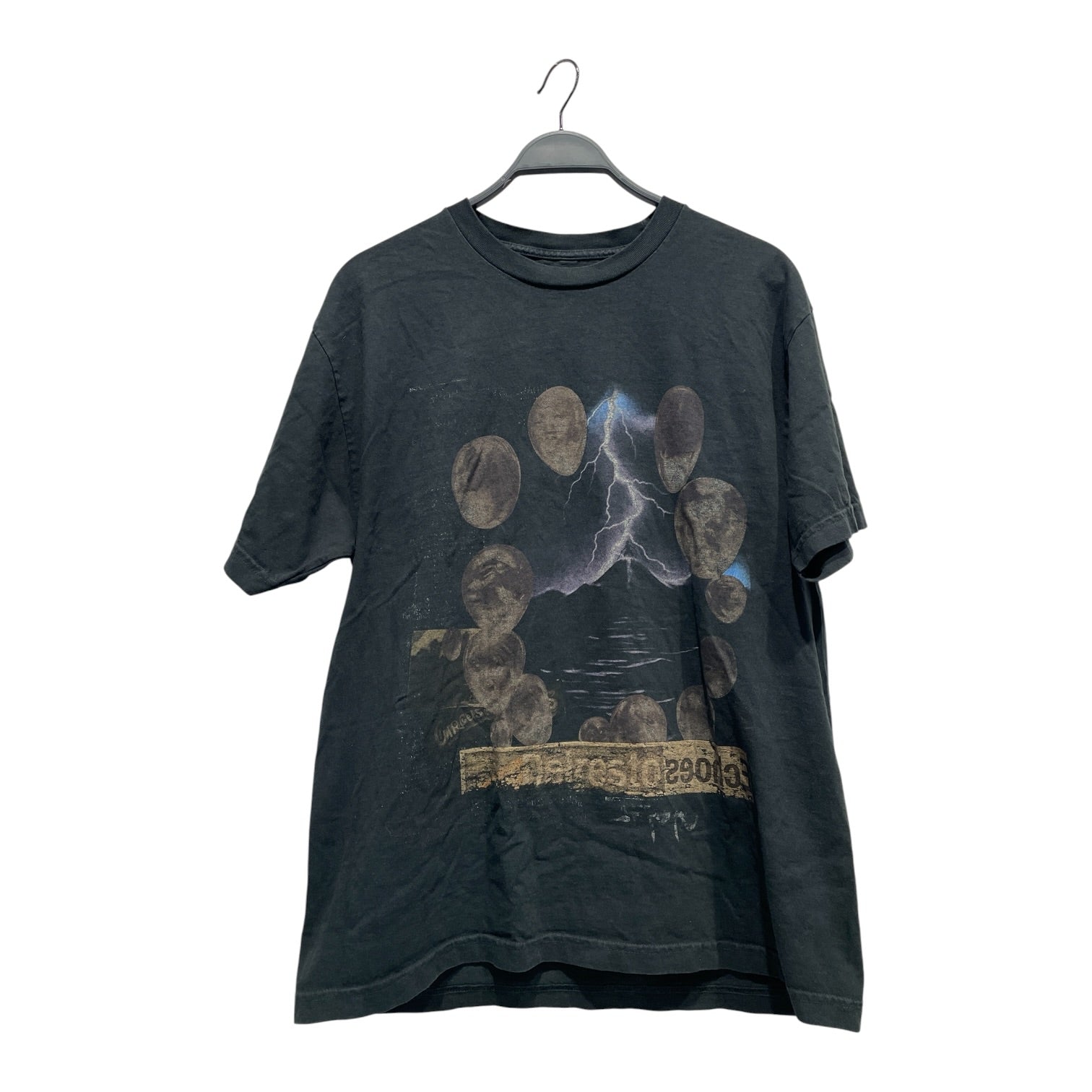 TRAVIS SCOTT/T-Shirt/L/Cotton/BLK/Delresto Circus Maximus Shirt view 1