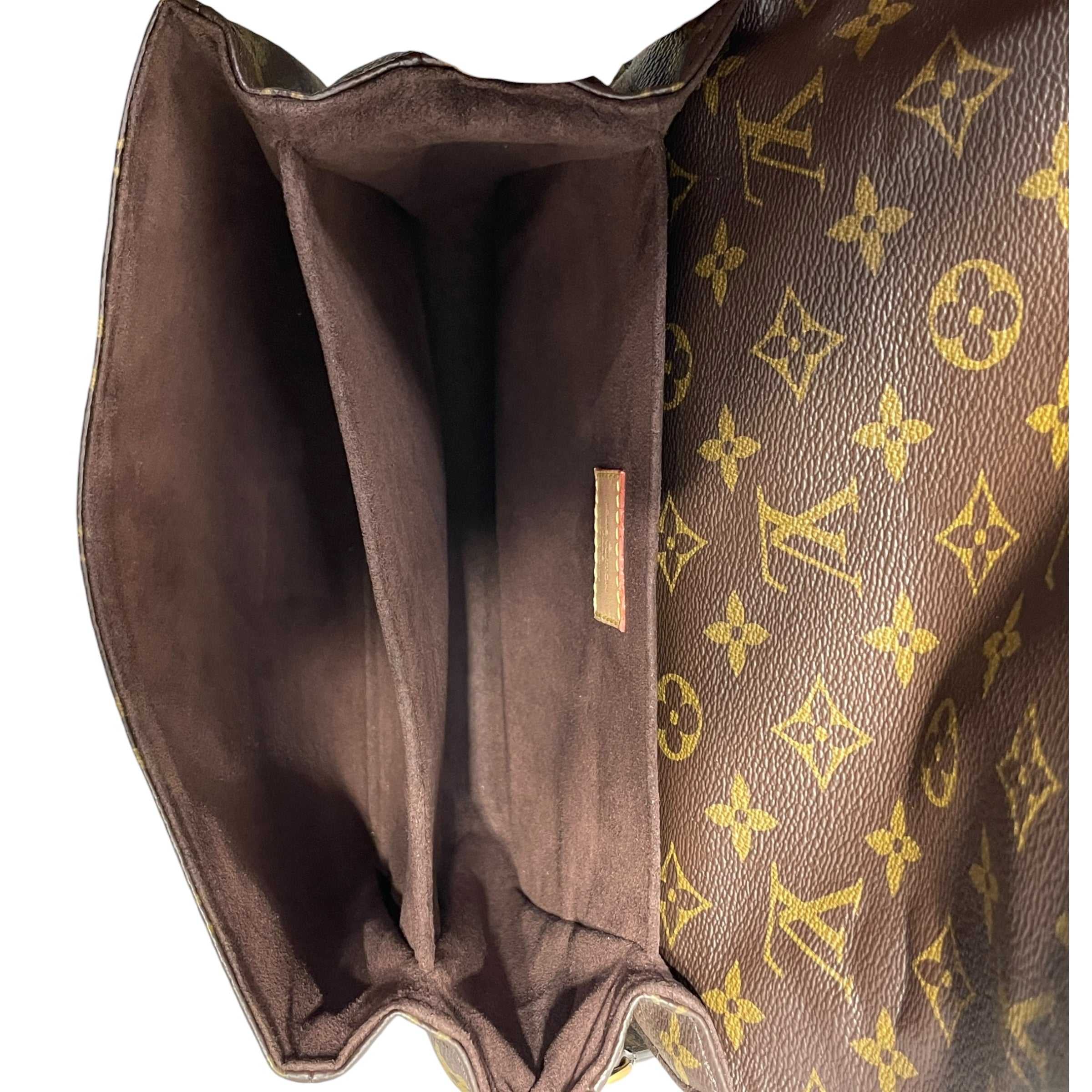 LOUIS VUITTON/Cross Body Bag/Monogram/Faux Leather/BRW/POCHETTE METIS SHOULDER BAG view 4