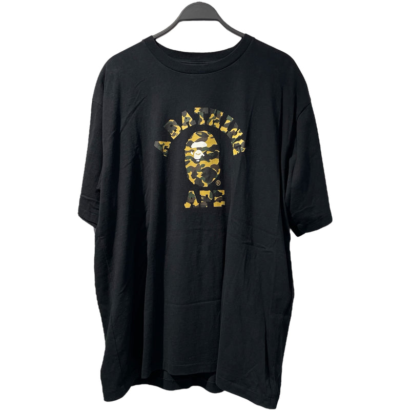 A BATHING APE/T-Shirt/XXL/Cotton/BLK/Camouflage/
