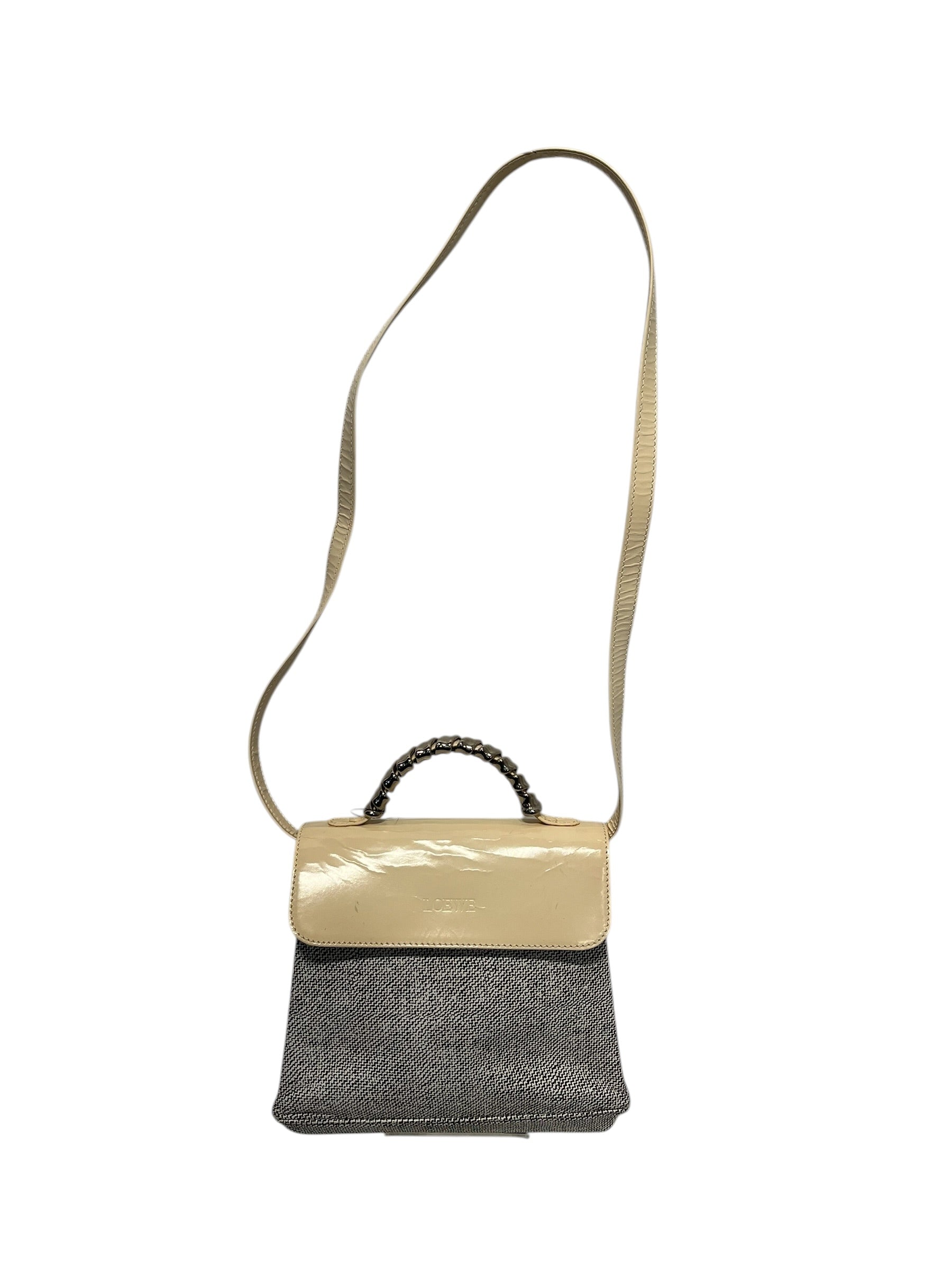 LOEWE/Cross Body Bag/GRY/Velazquez Kelly Bag view 1