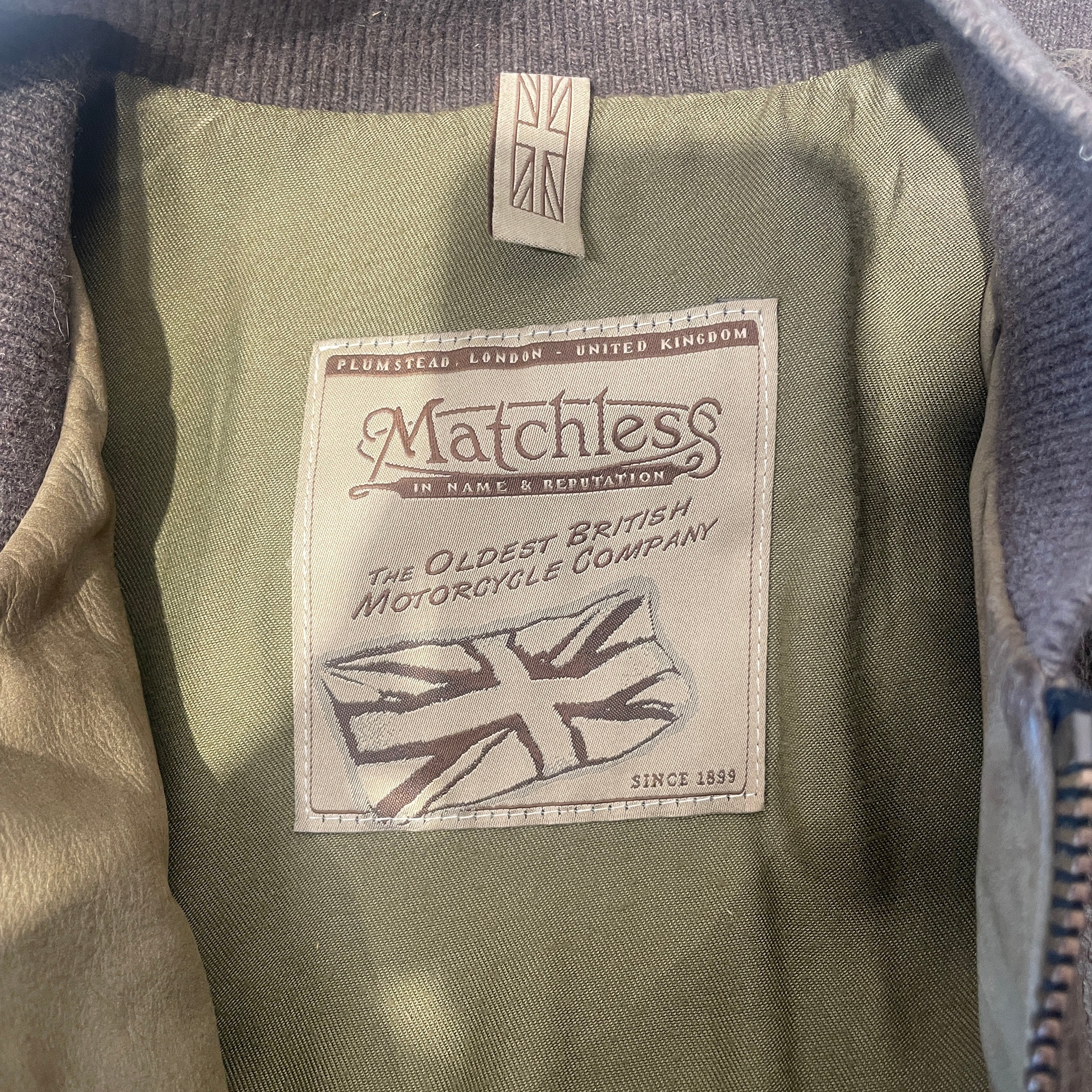 MATCHLESS/Leather Jkt/L/Leather/BRW/ view 3