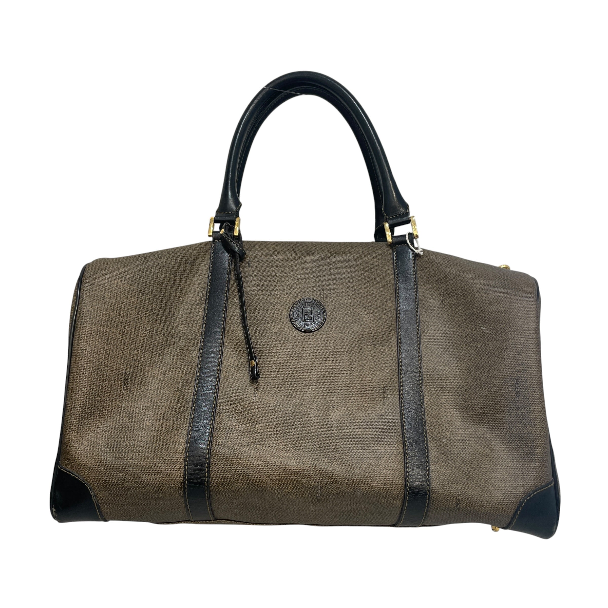 FENDI/Luggage/Leather/BRW/Travel Duffle view 1