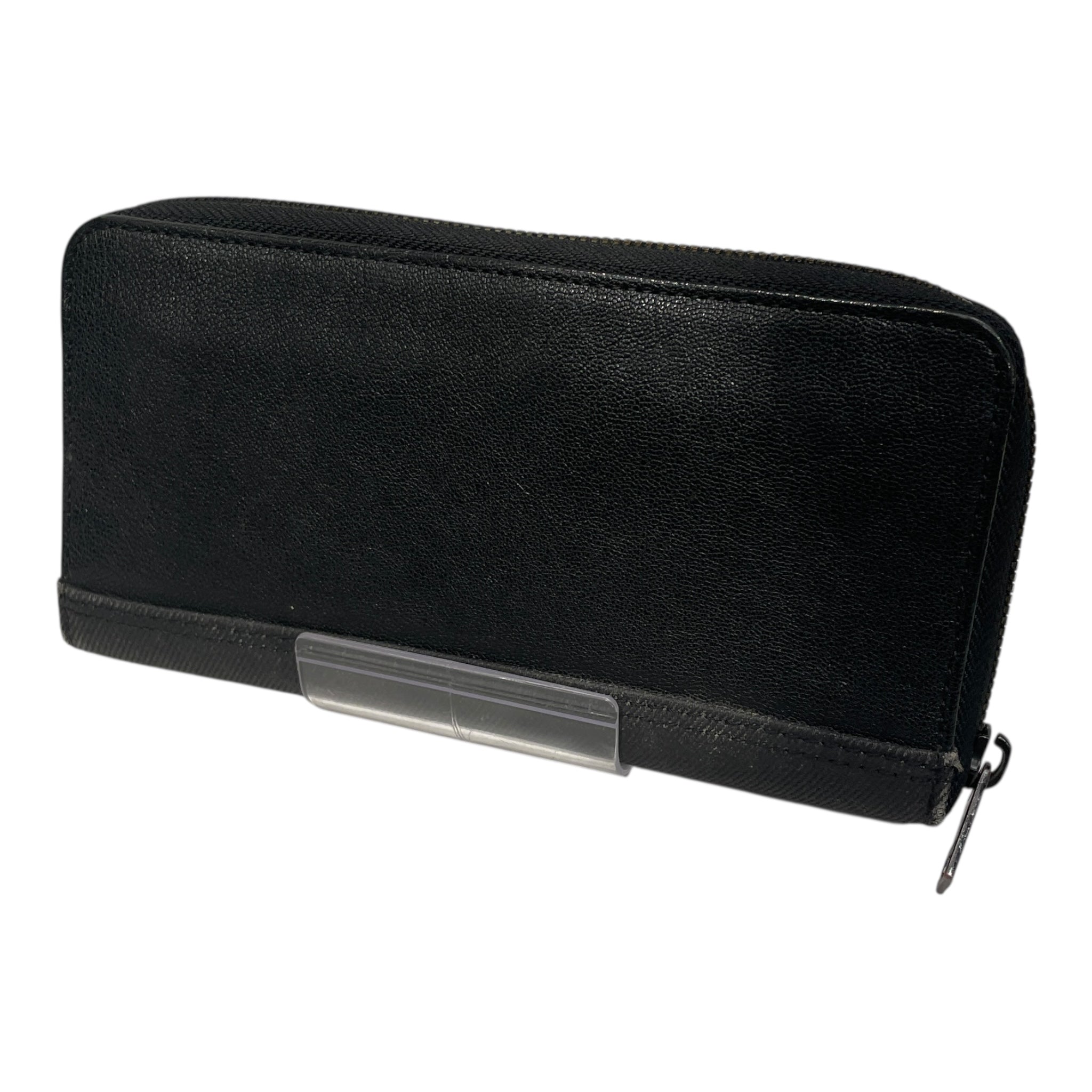 DIESEL/Long Wallet/Leather/BLK/ZIP WALLET view 2