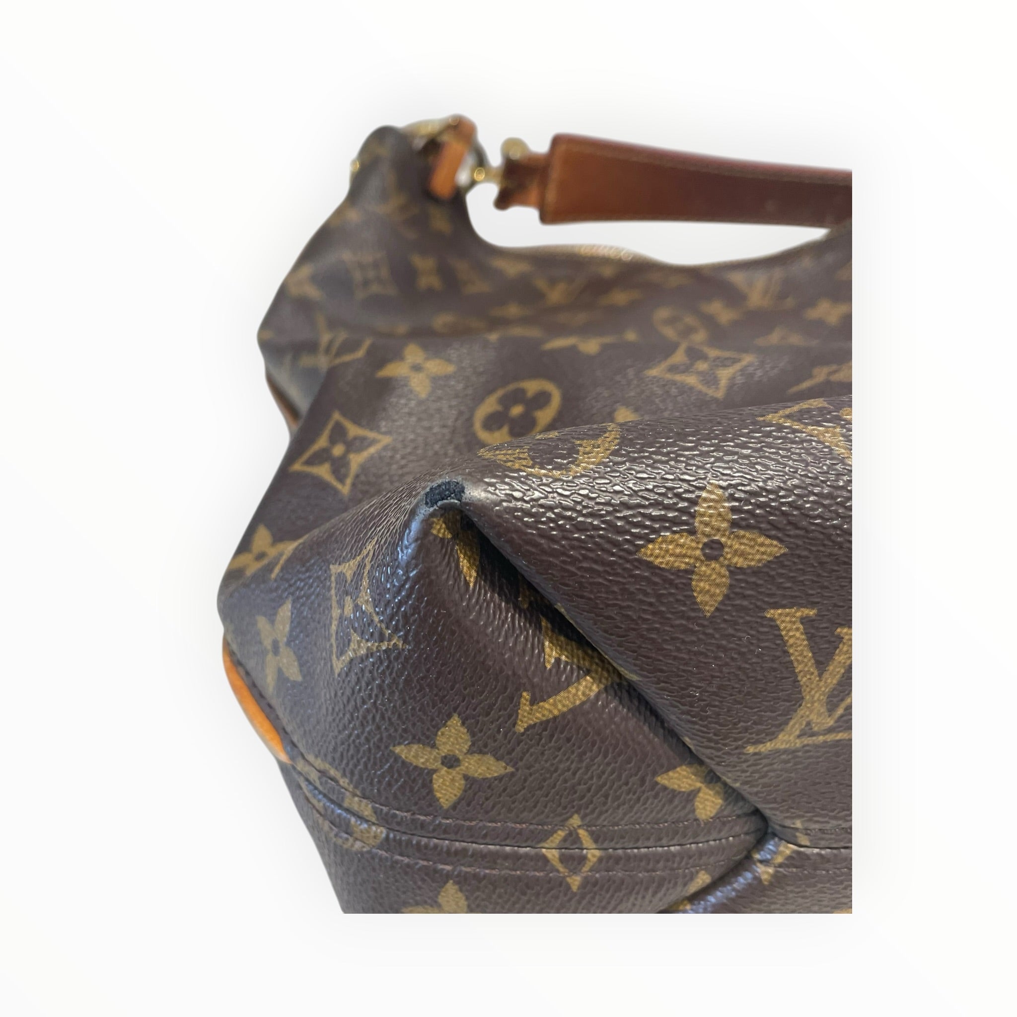 LOUIS VUITTON/Tote Bag/Leather/BRW/Sully PM view 9