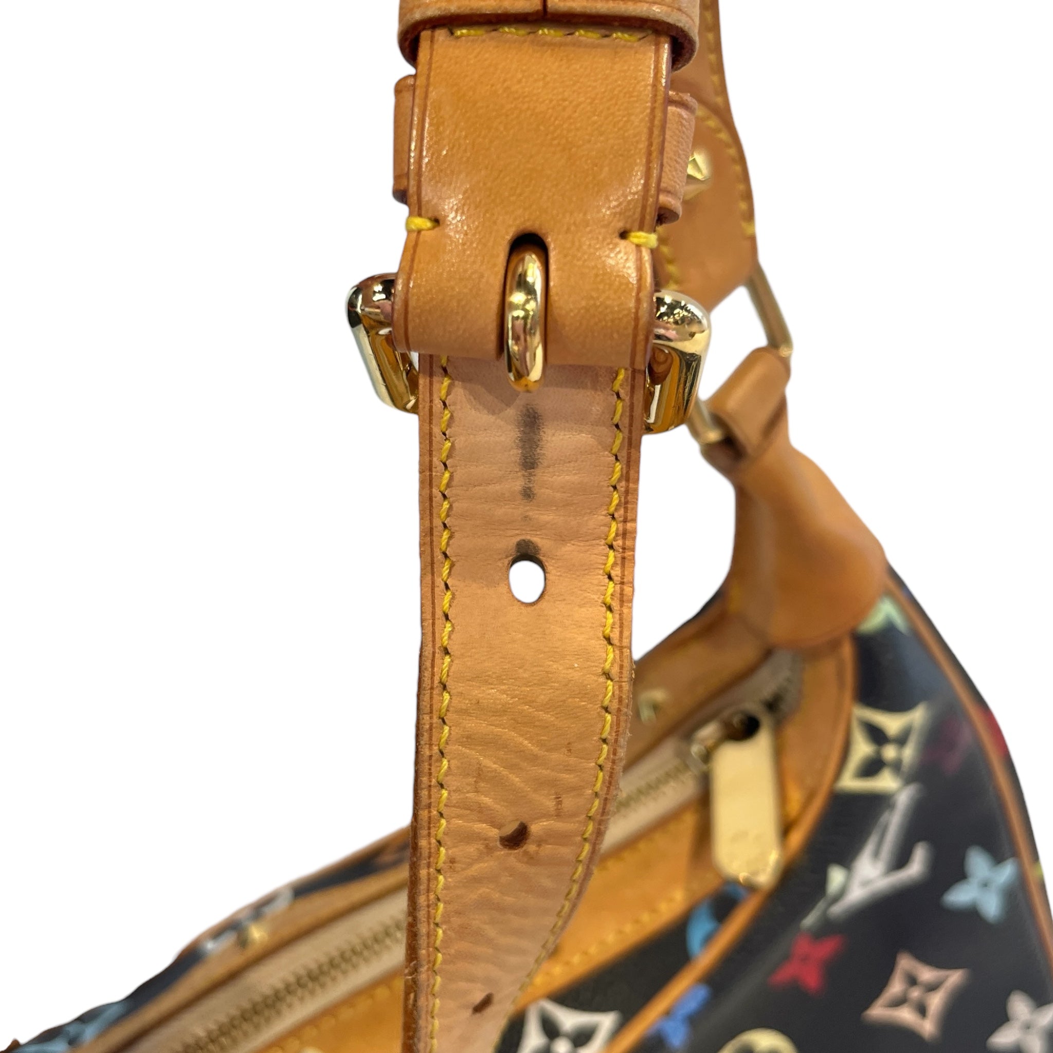 LOUIS VUITTON/Hand Bag/Monogram/BLK/MURAKAMI BOULOGNE MULTICOLOR view 8