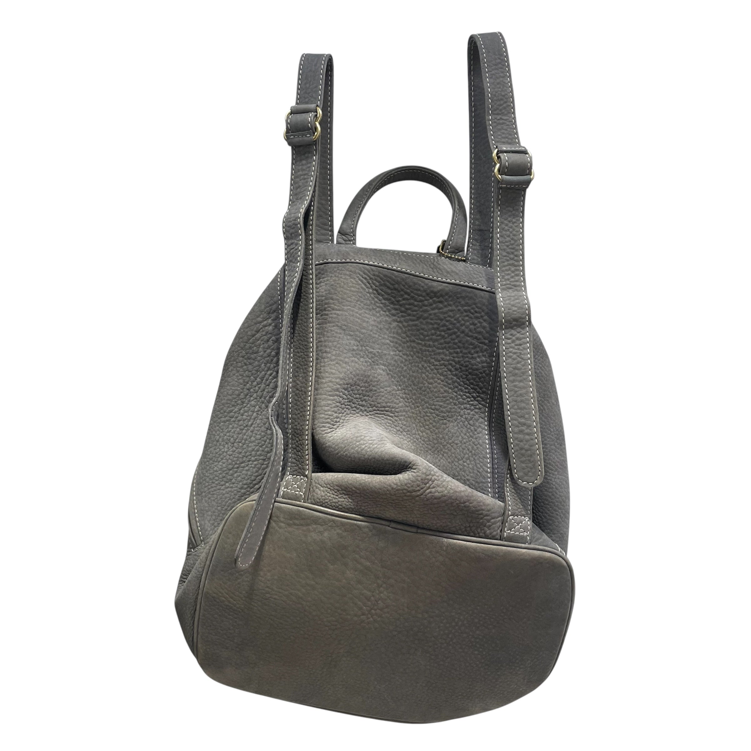 COACH/Backpack/Leather/GRN/4938/vintage/gld detail view 2