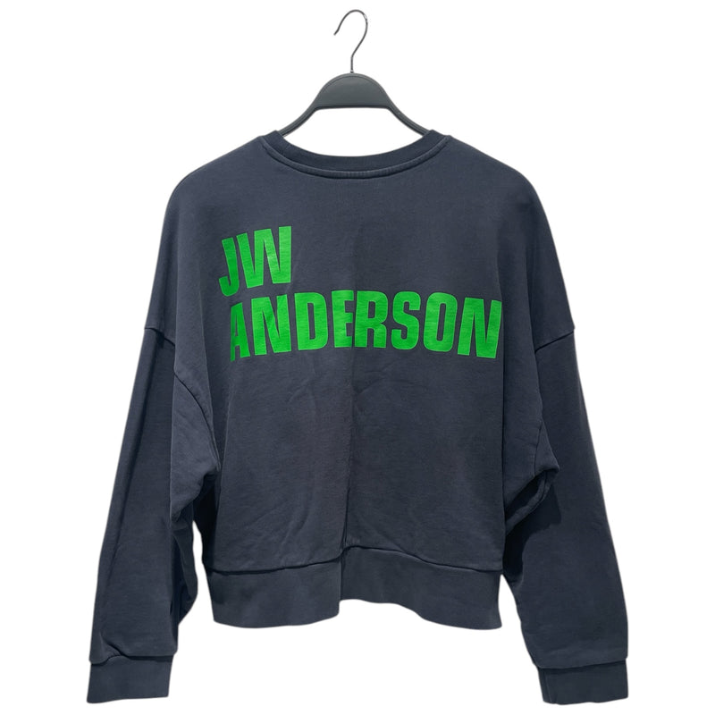 JW ANDERSON(J.W.ANDERSON)/Sweatshirt/L/Graphic/Cotton/NVY/