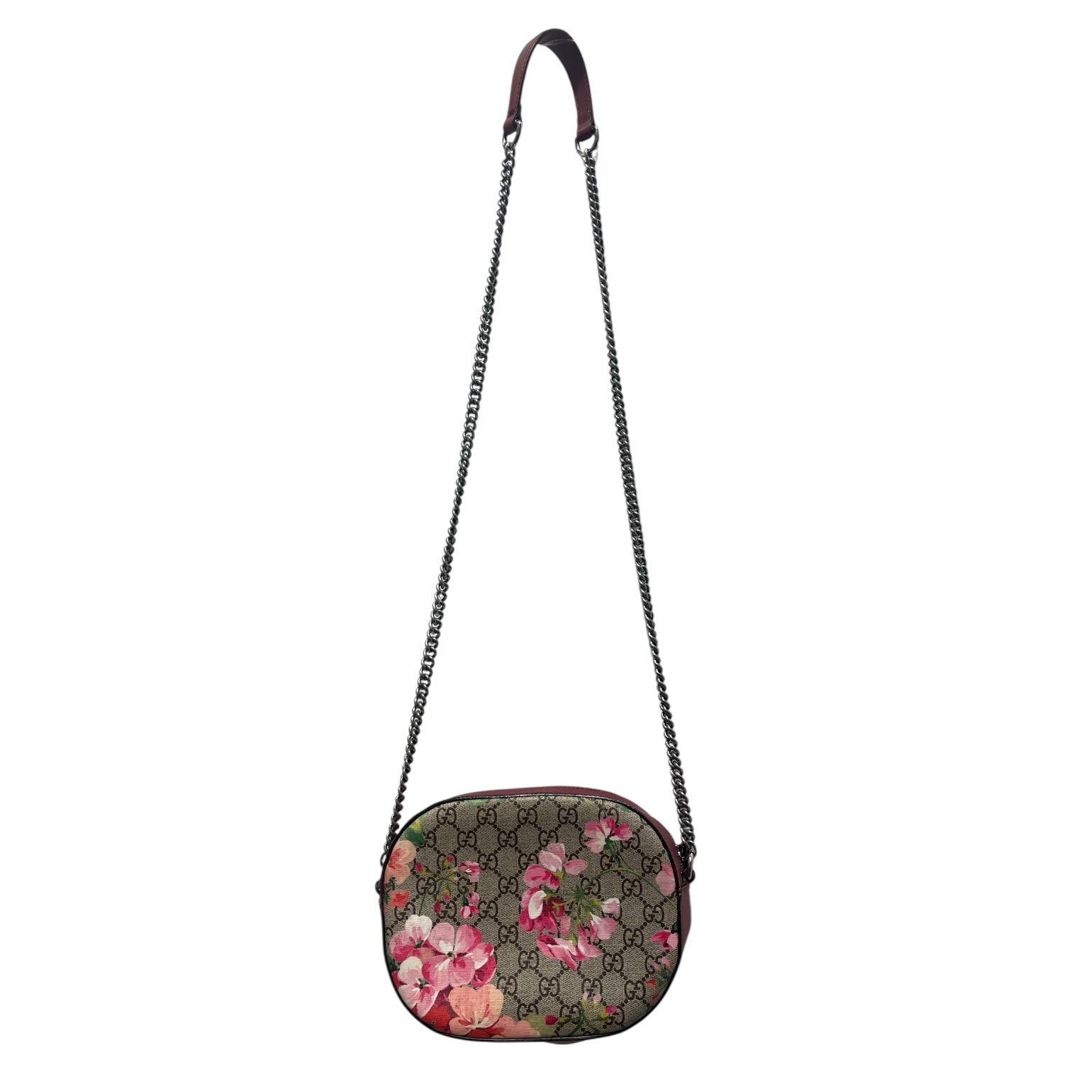 GUCCI/Cross Body Bag/Floral Pattern/KHK/Gucci Supreme Blooms Crossbody view 1