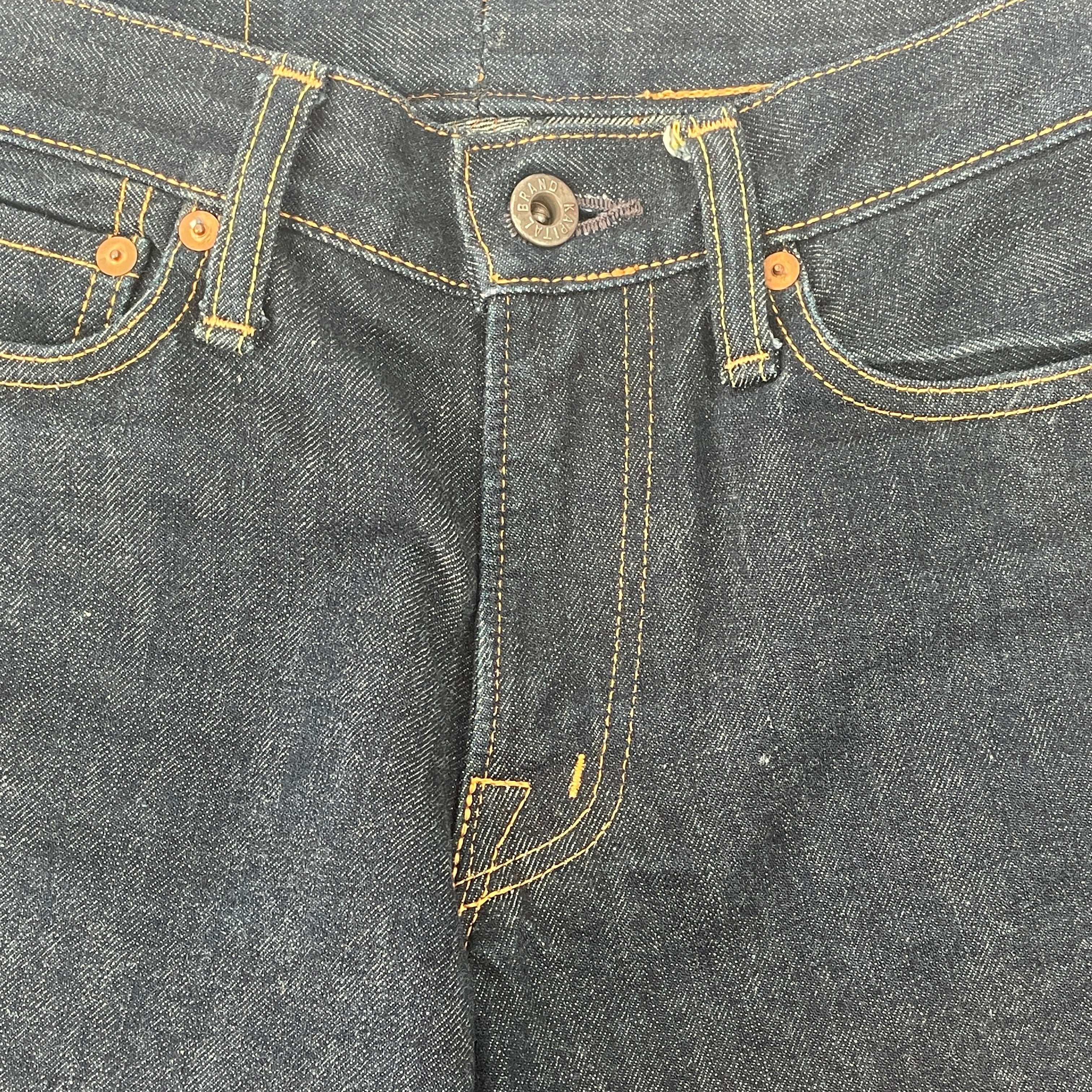KAPITAL/Skinny Pants/29/Denim/NVY/DRK WASH view 3