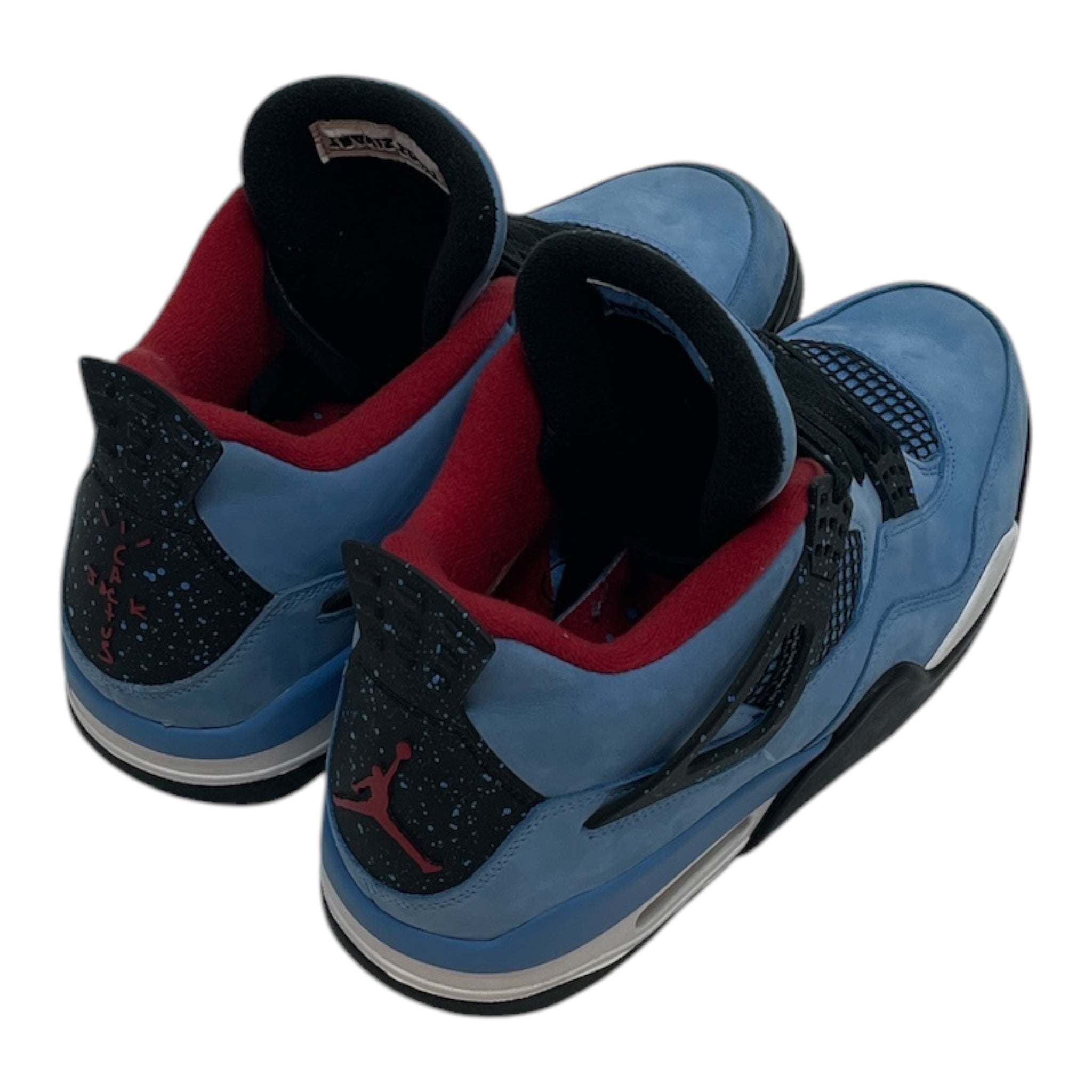 JORDAN BRAND/TRAVIS SCOTT/Hi-Sneakers/US 12/Suede/BLU/RETRO 4 CACTUS JACKS view 2