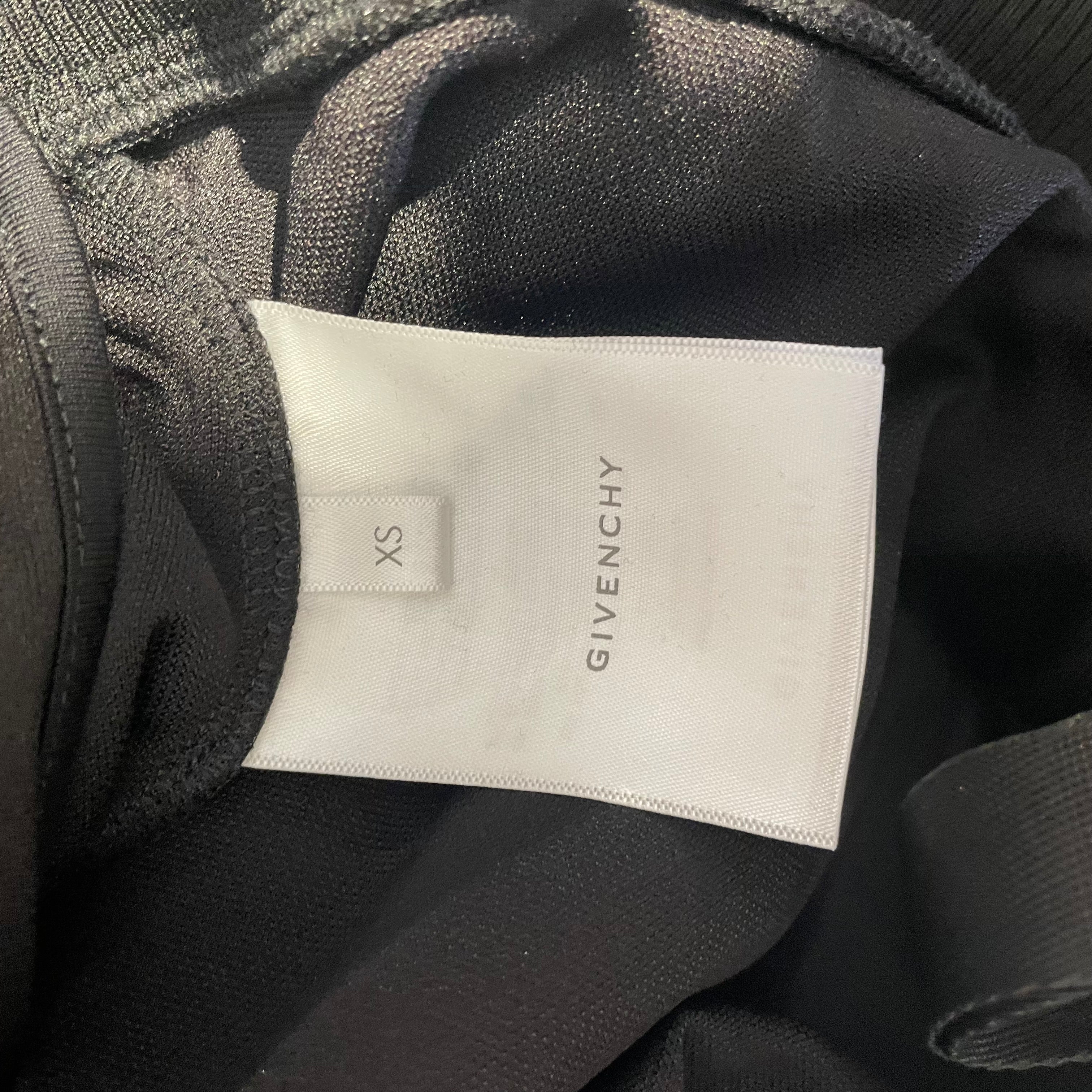 GIVENCHY/Windbreaker/XS/Polyester/BLK/TRACK JACKET view 4
