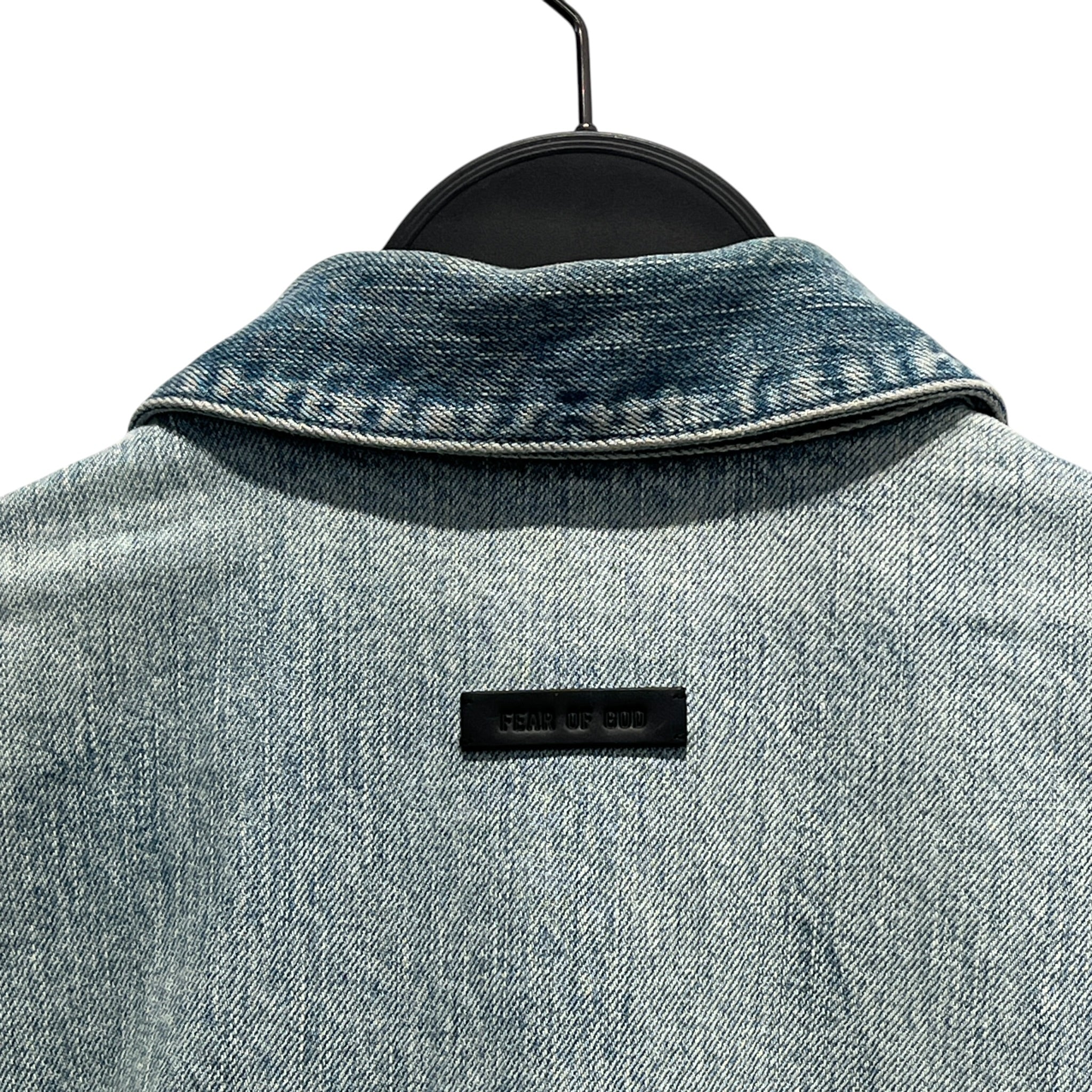 FEAR OF GOD/Denim Jkt/XS/Denim/BLU/oversized trucker jacket view 3
