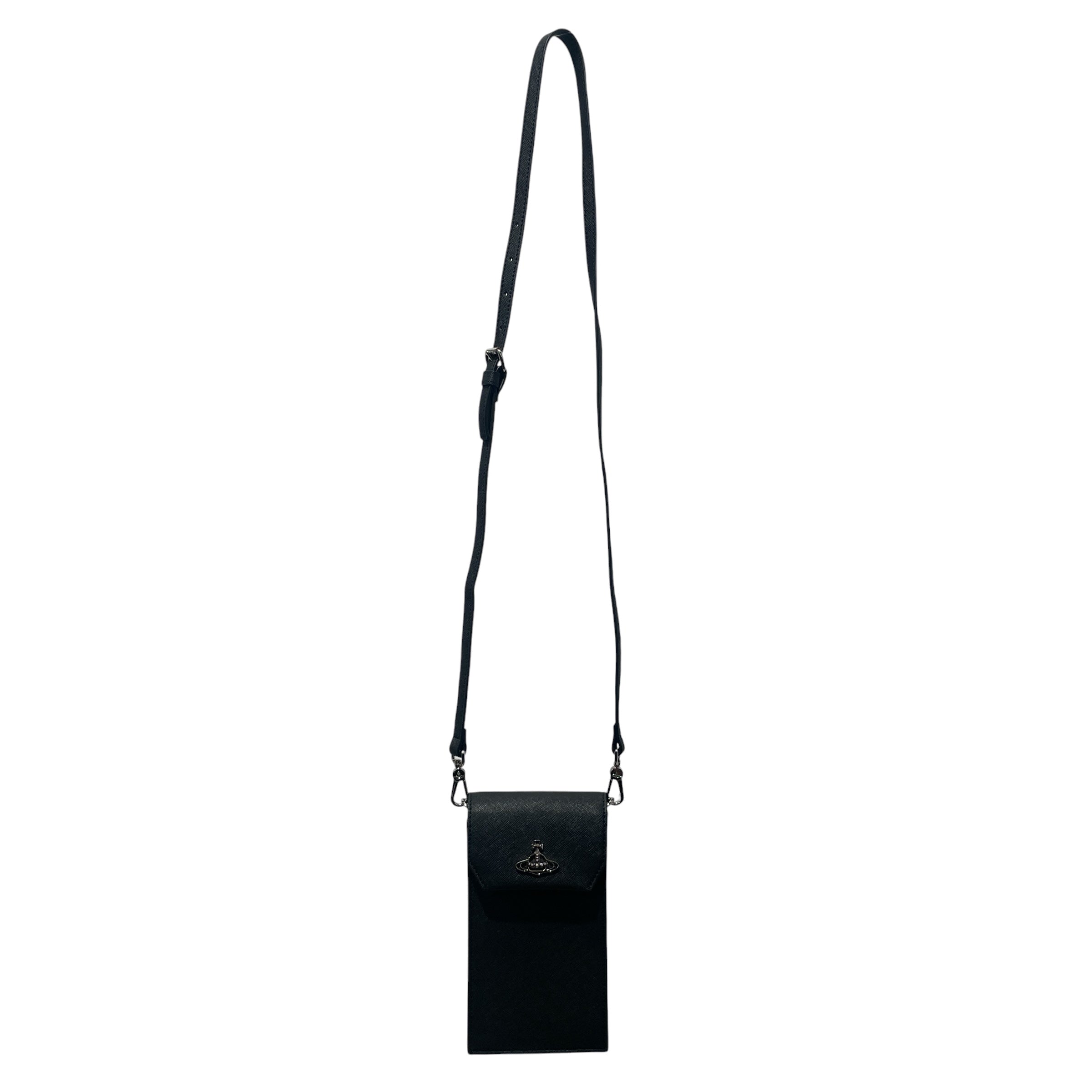 Vivienne Westwood/Pouch/Cotton/BLK/PHONE POUCH view 1