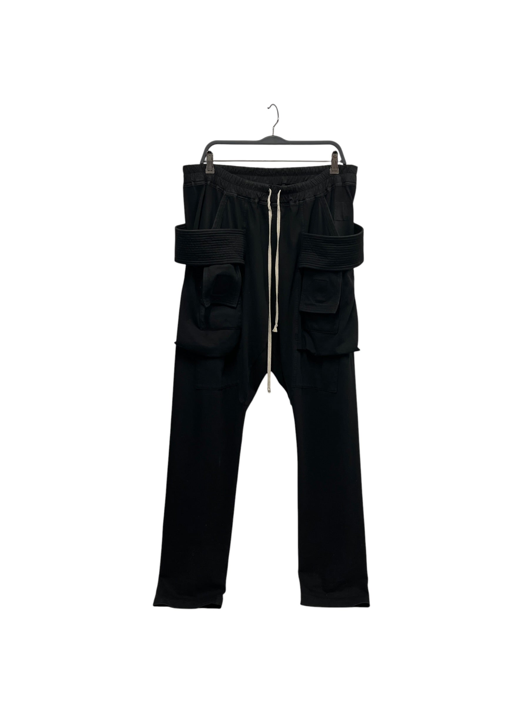 RICK OWENS DRKSHDW/Pants/XL/Cotton/BLK/Creath view 1