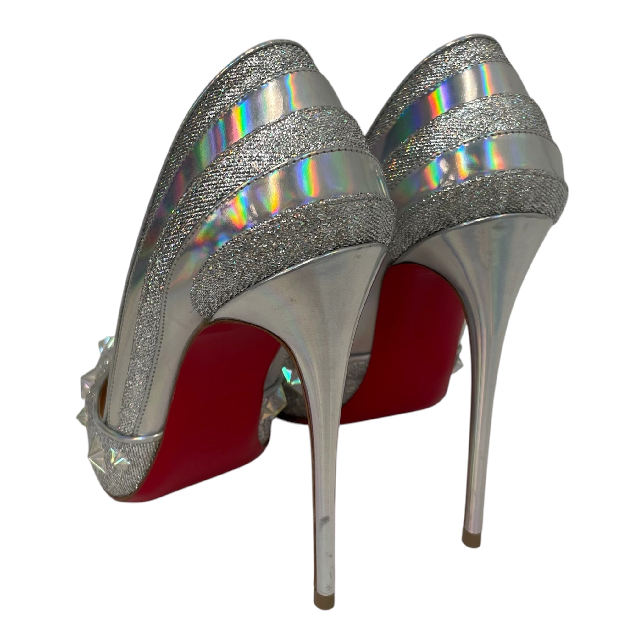 Christian Louboutin/Heels/US 7/Glitter/SLV/STARSTUD view 3