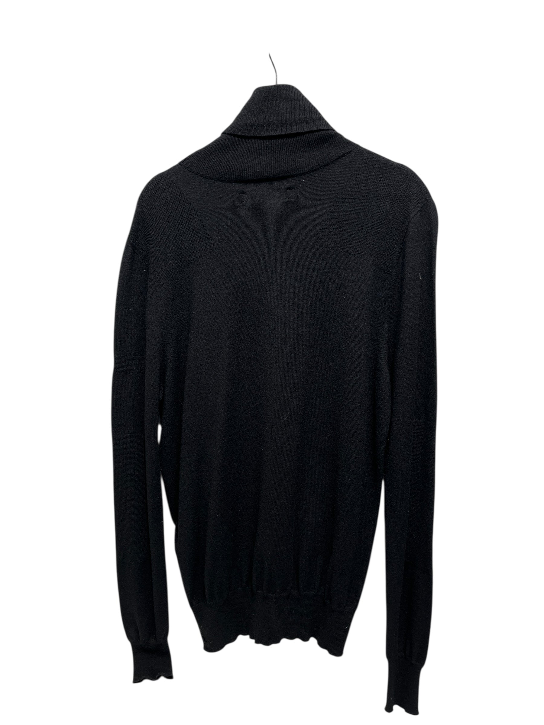 AMIRI/LS T-Shirt/S/Wool/BLK/Turtle Neck/ view 2