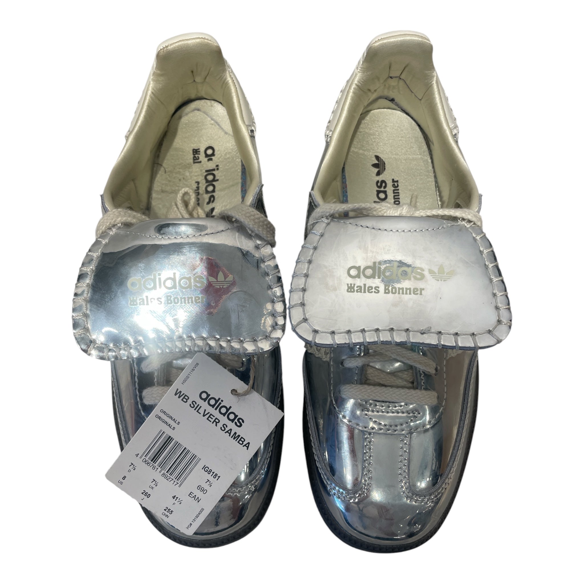 adidas/WALES BONNER/Low-Sneakers/US 8/SLV/SAMBA view 4