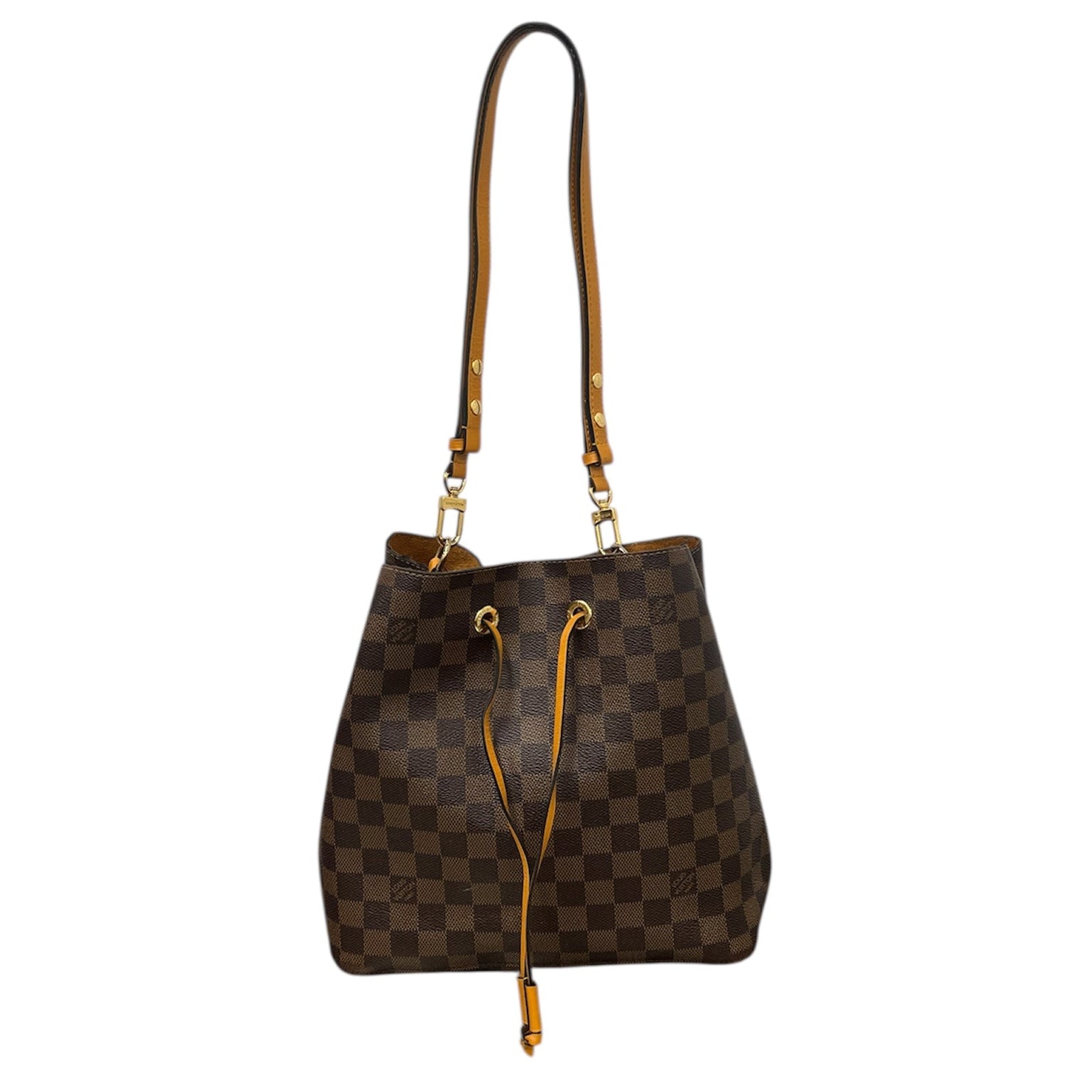 LOUIS VUITTON/Cross Body Bag/S/Monogram/Leather/BRW/SAFRAN YELLOW LEATHER BAG view 2